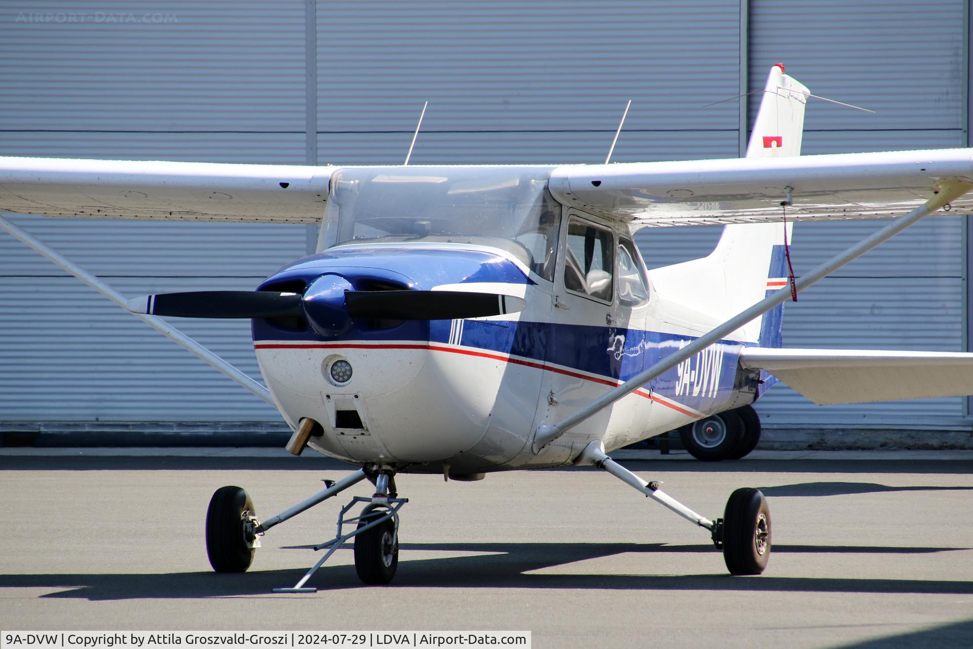 9A-DVW, 1979 Reims F172N Skyhawk Skyhawk C/N F17201859, LDVA - Varazdin Airport, Croatia