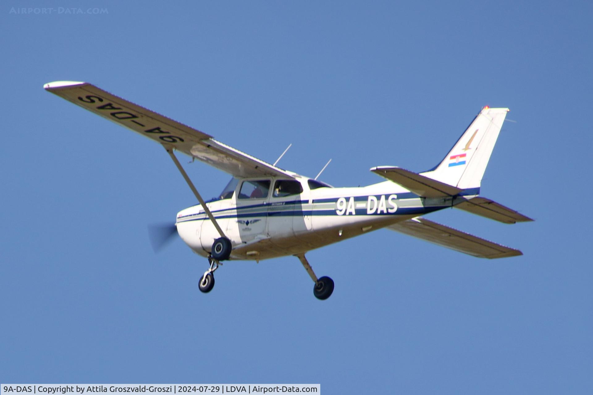 9A-DAS, 1977 Cessna 172N C/N 17269567, LDVA - Varazdin Airport, Croatia