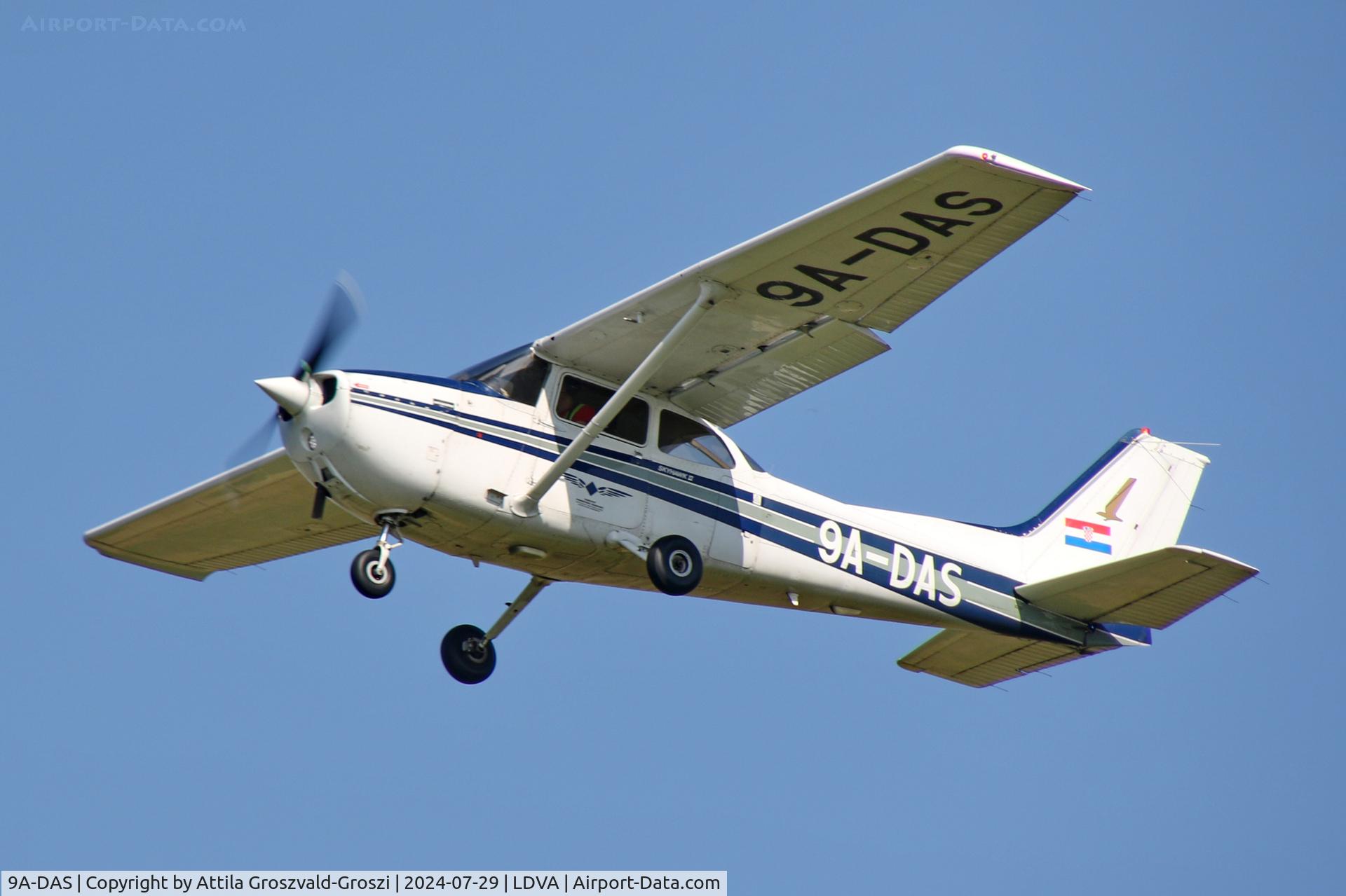 9A-DAS, 1977 Cessna 172N C/N 17269567, LDVA - Varazdin Airport, Croatia