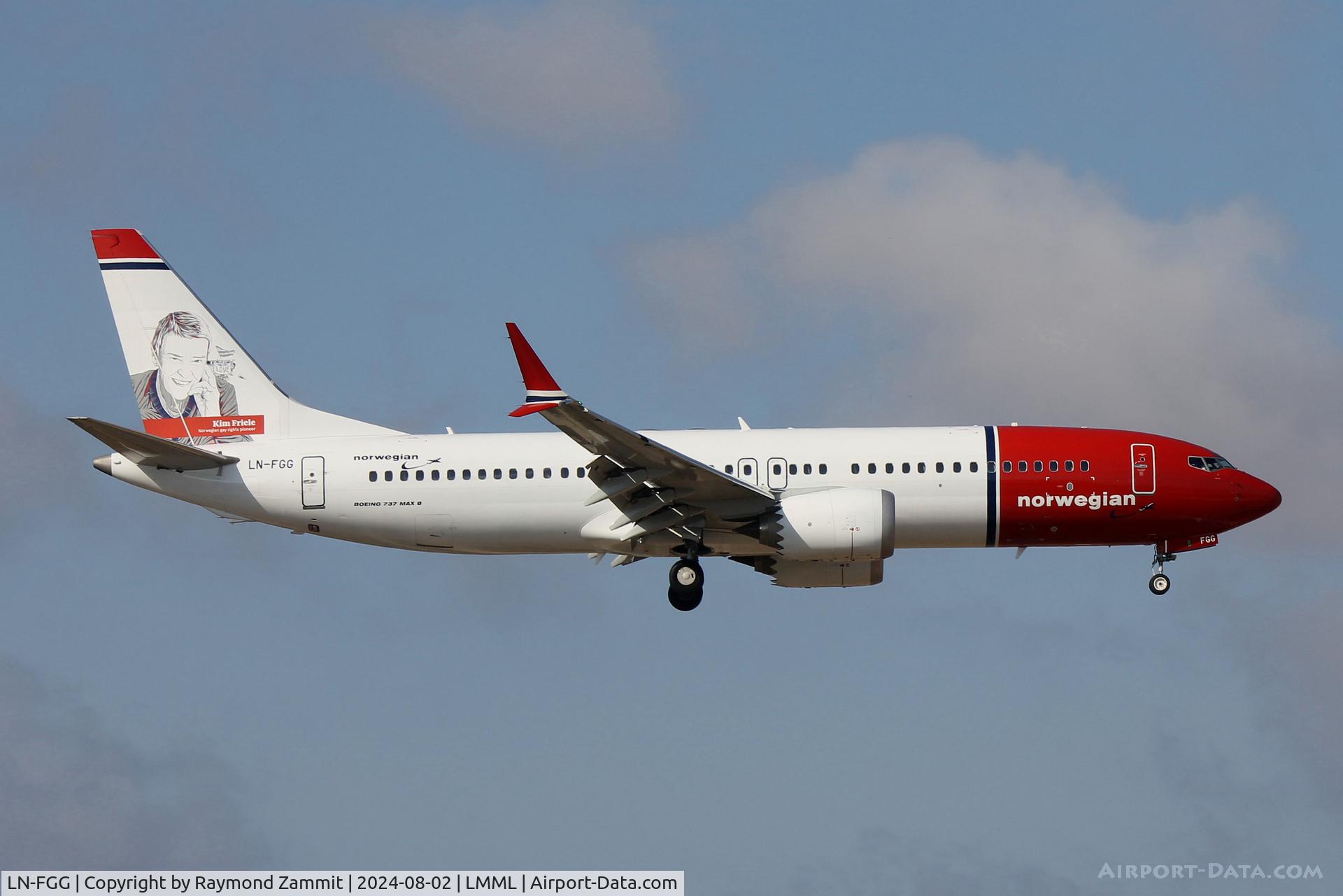 LN-FGG, 2021 Boeing 737-8 MAX C/N 43343, B737-8 MAX LN-FGG Norwegian Air Shuttle