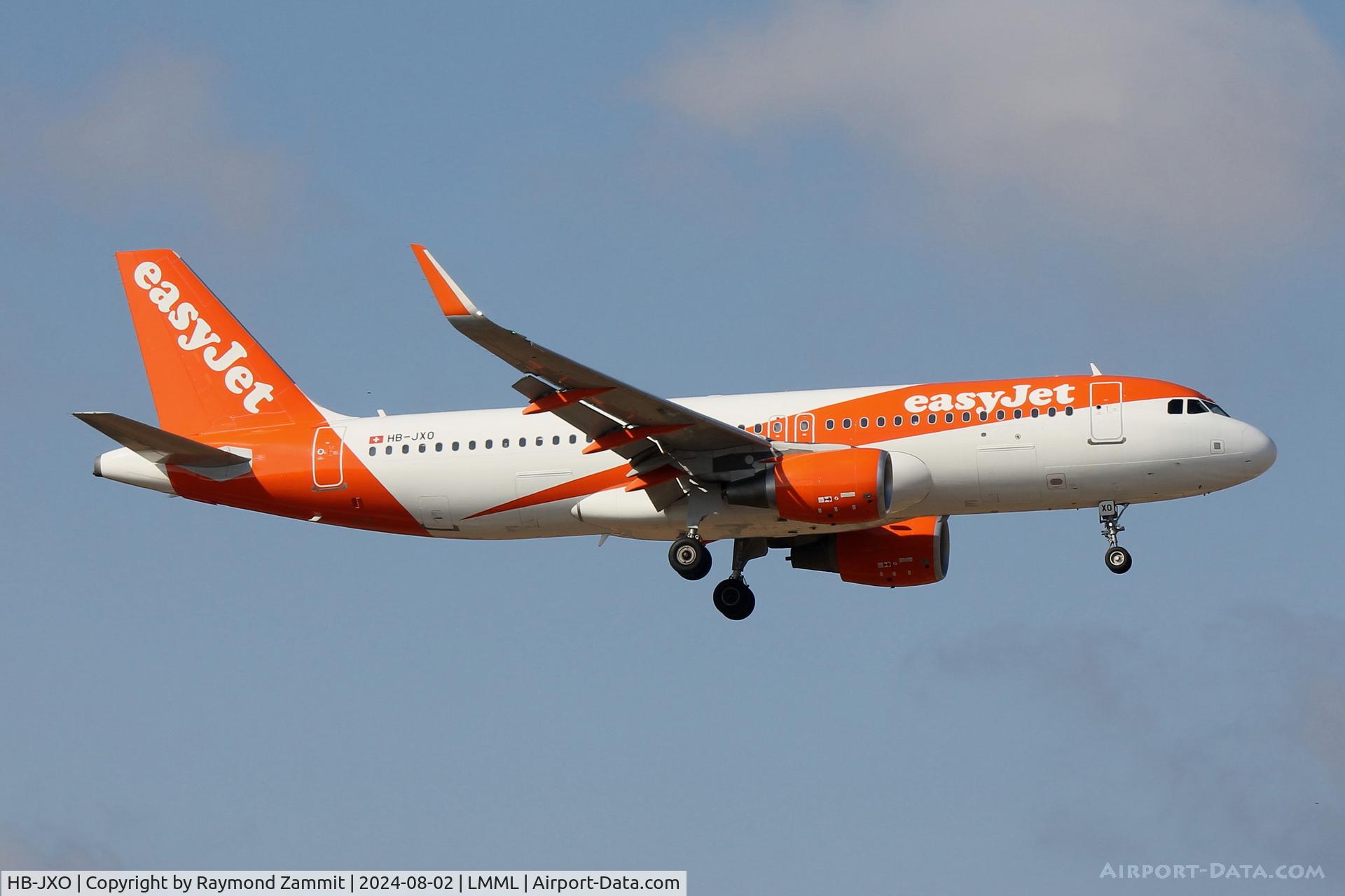 HB-JXO, 2018 Airbus A320-214 C/N 8390, A320 HB-JXO Easyjet