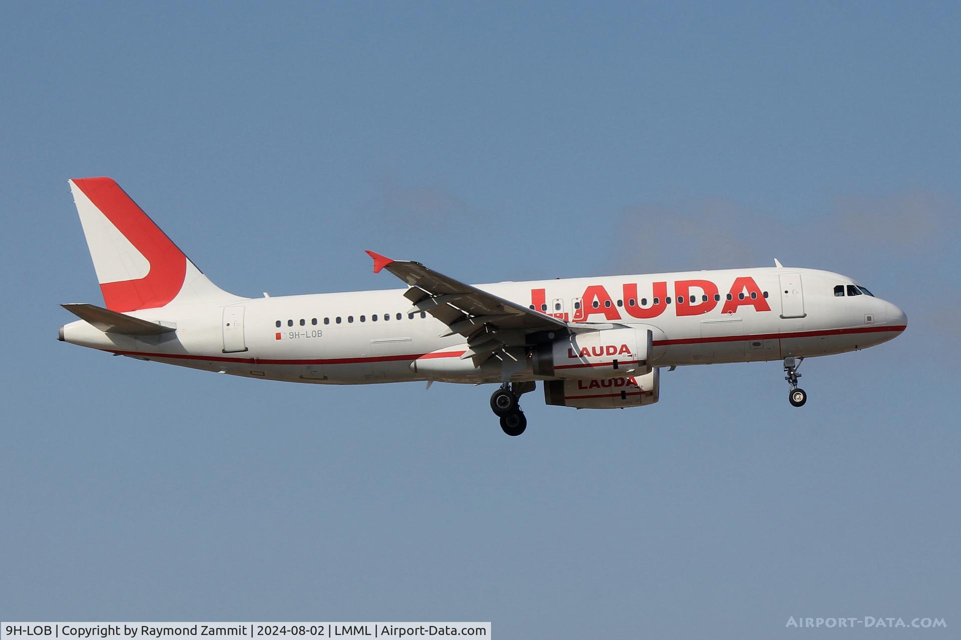 9H-LOB, 2006 Airbus A320-232 C/N 2928, A320 9H-LOB Lauda Europe