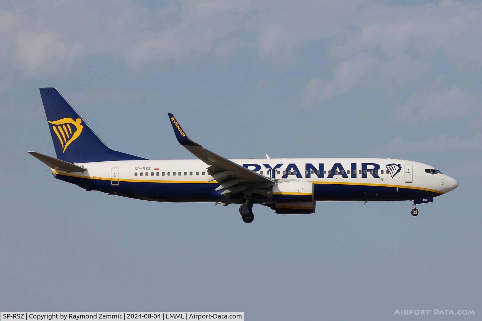 SP-RSZ, 2014 Boeing 737-8AS C/N 44688, B737-800 SP-RSZ Ryanair Sun