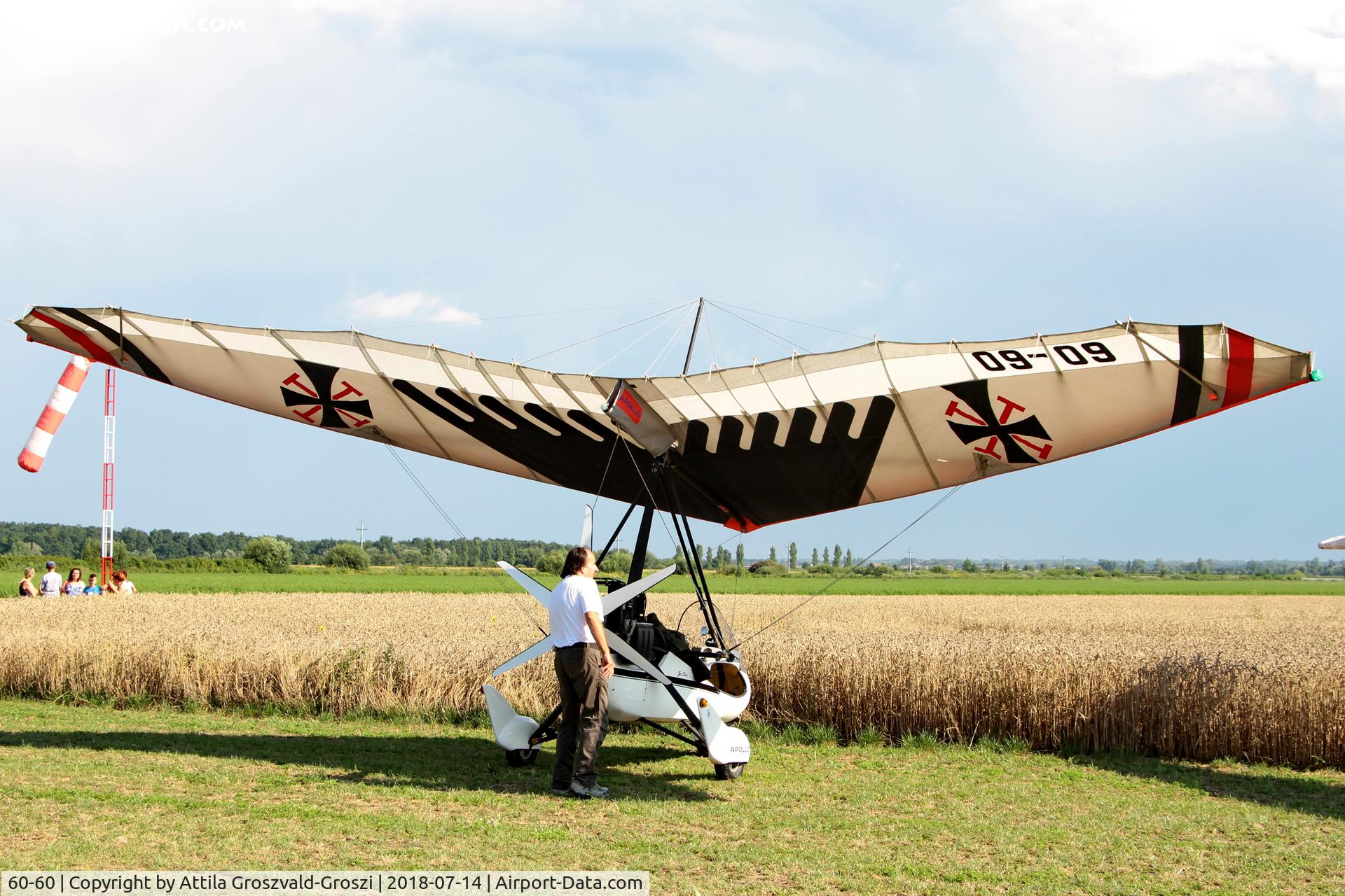 60-60, Halley Apollo CXMD / Apollo Jet Star, Mura Airport - Becsehely, Hungary