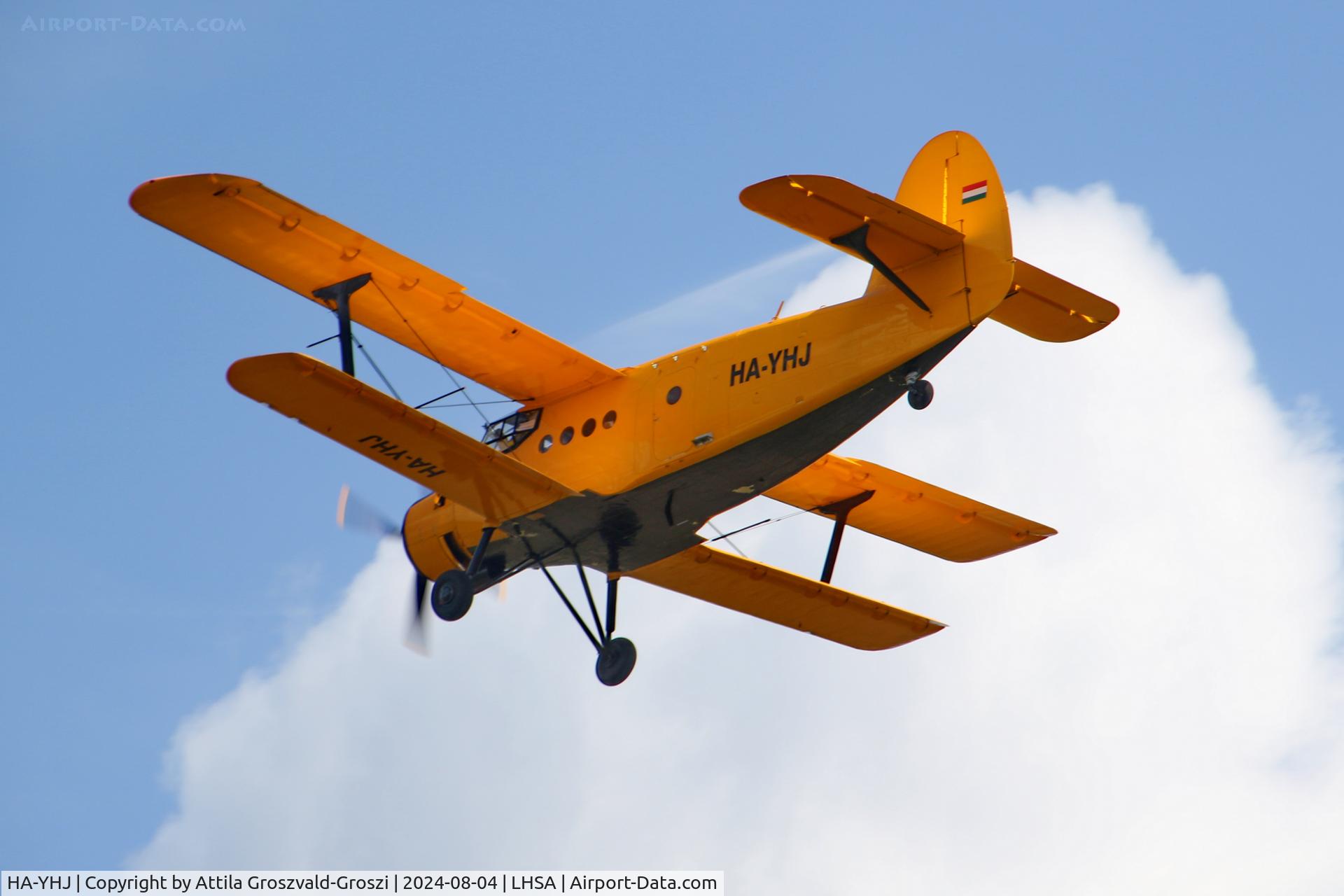 HA-YHJ, PZL-Mielec An-2TP C/N 1G238-53, LHSA - Szentkirályszabadja Airport, Hungary