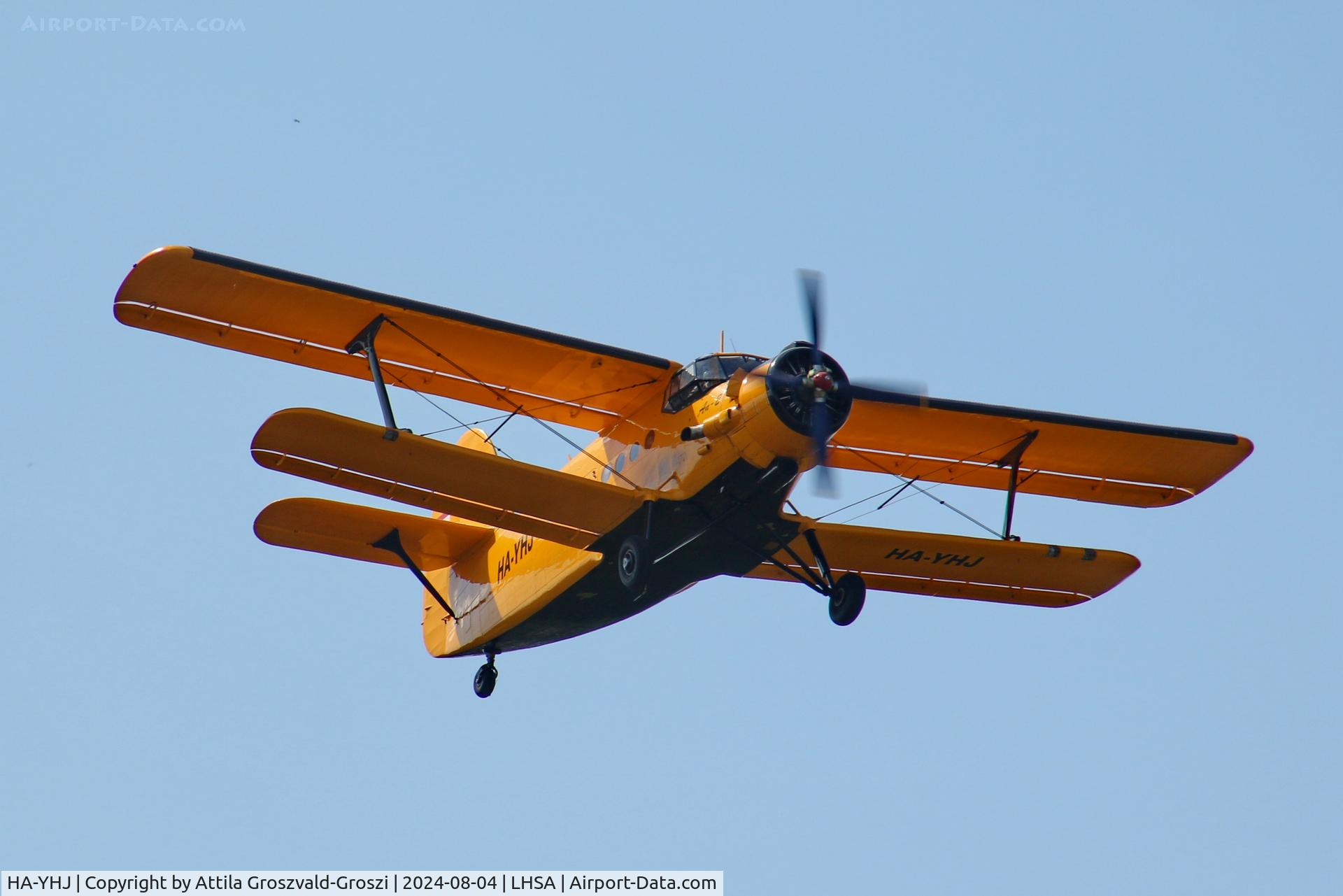 HA-YHJ, PZL-Mielec An-2TP C/N 1G238-53, LHSA - Szentkirályszabadja Airport, Hungary