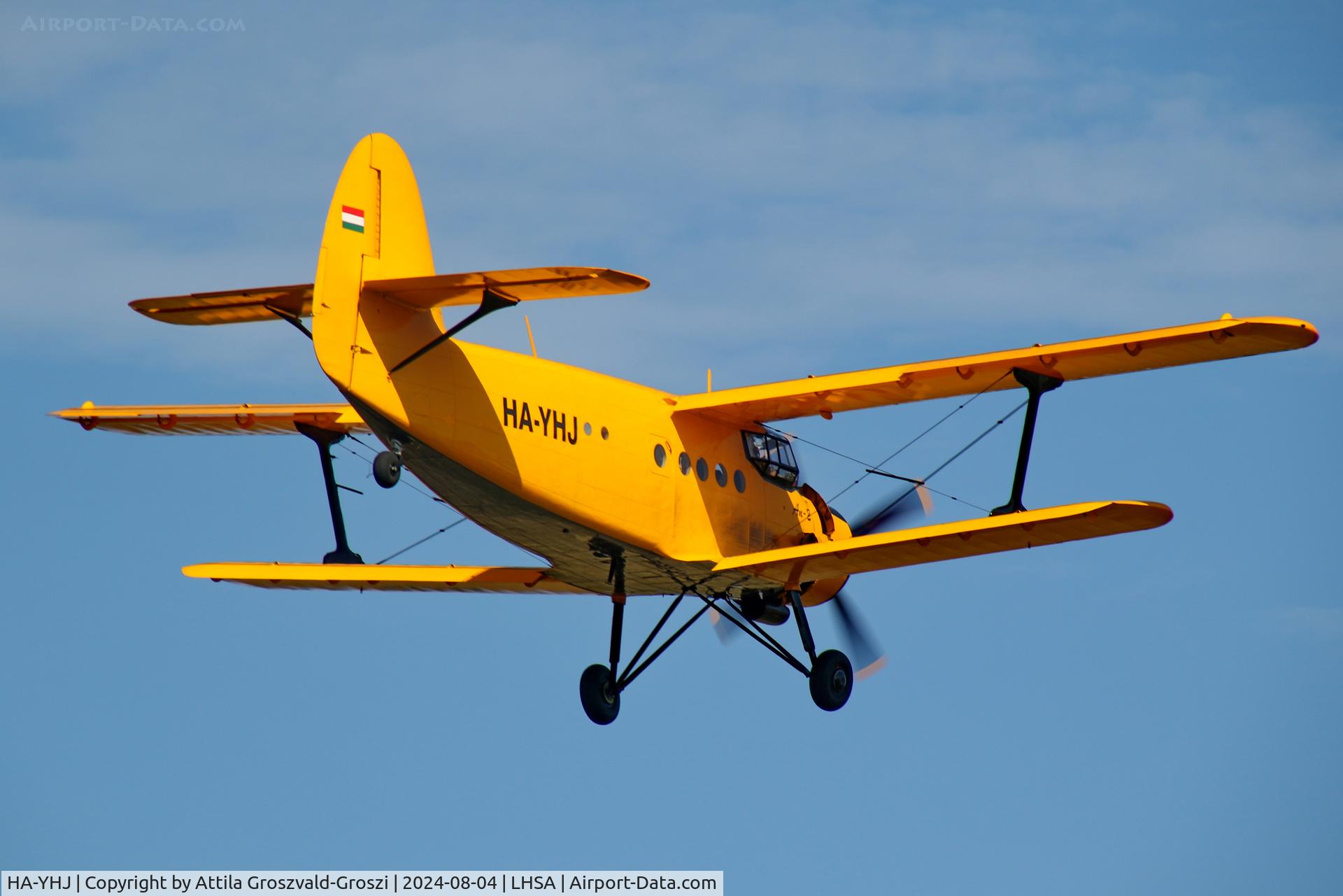 HA-YHJ, PZL-Mielec An-2TP C/N 1G238-53, LHSA - Szentkirályszabadja Airport, Hungary