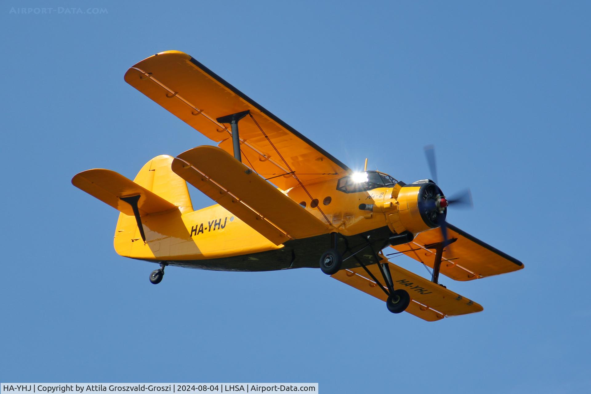 HA-YHJ, PZL-Mielec An-2TP C/N 1G238-53, LHSA - Szentkirályszabadja Airport, Hungary