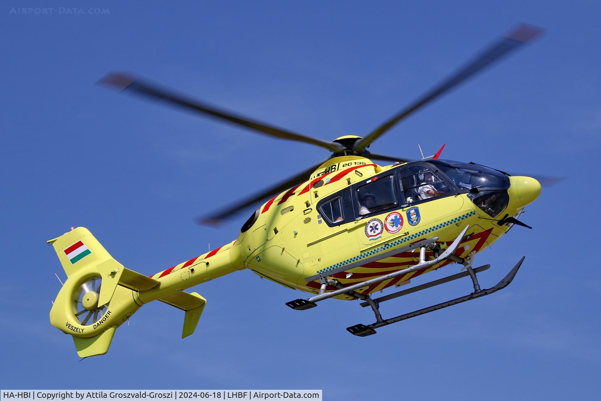 HA-HBI, 2004 Eurocopter EC-135 P2+ C/N 0357, LHBF - Balatonfüred Aerial Ambulance Base, Hungary