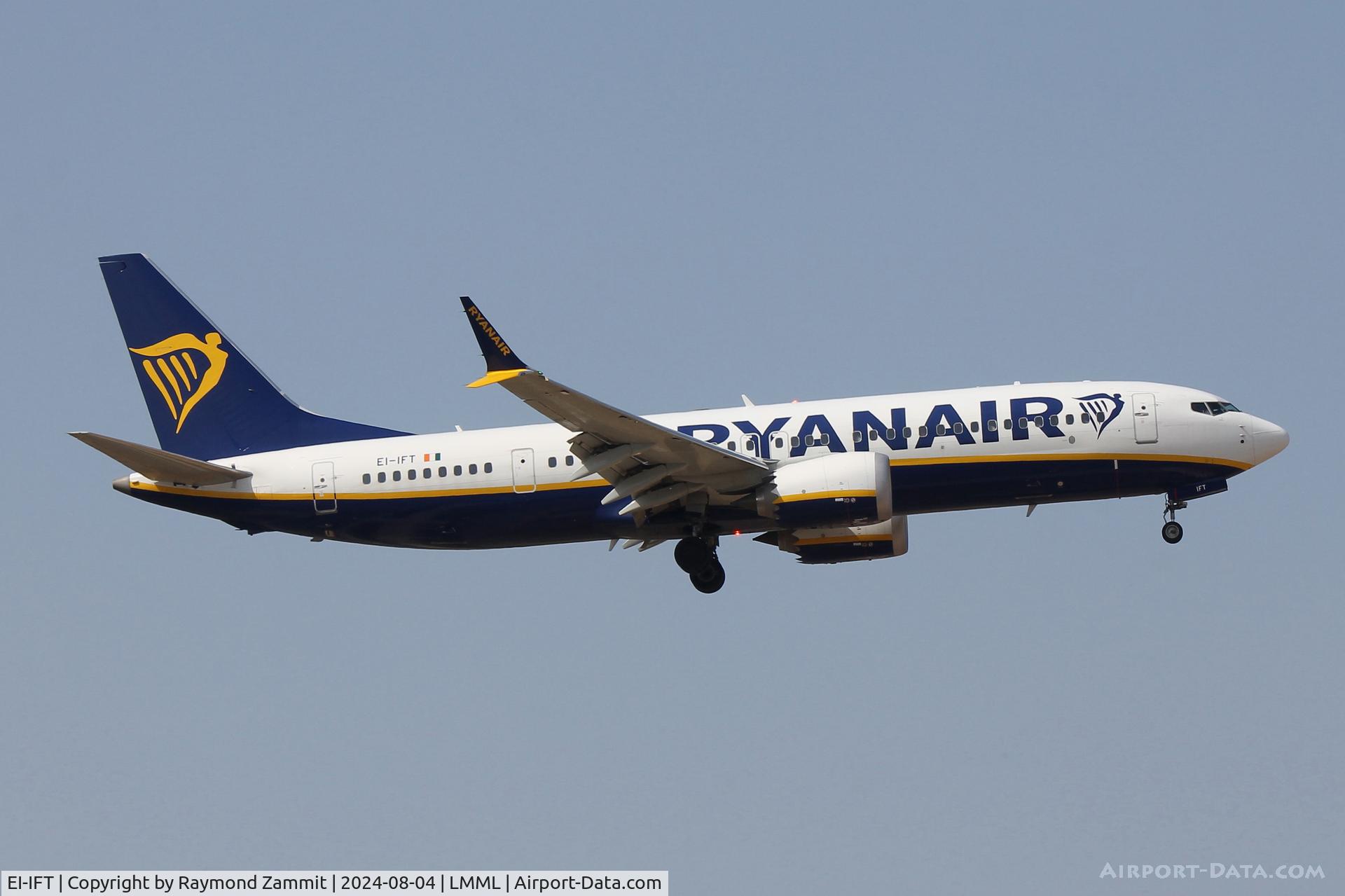 EI-IFT, 2023 Boeing 737-8 MAX C/N 67132, B37-8 MAX EI-IFT Ryanair