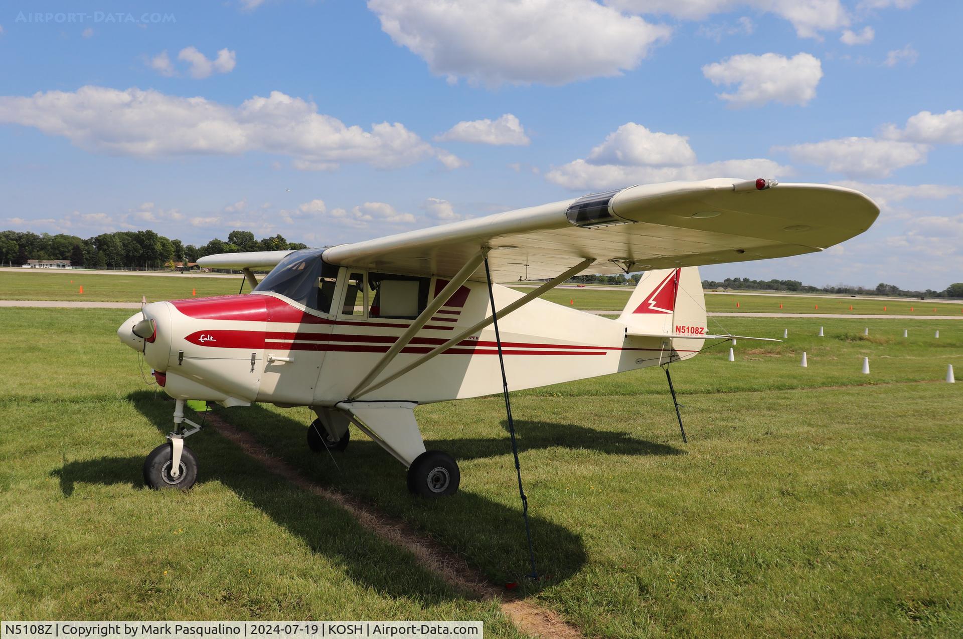 N5108Z, 1961 Piper PA-22-108 Colt C/N 22-8748, Piper PA-22-108