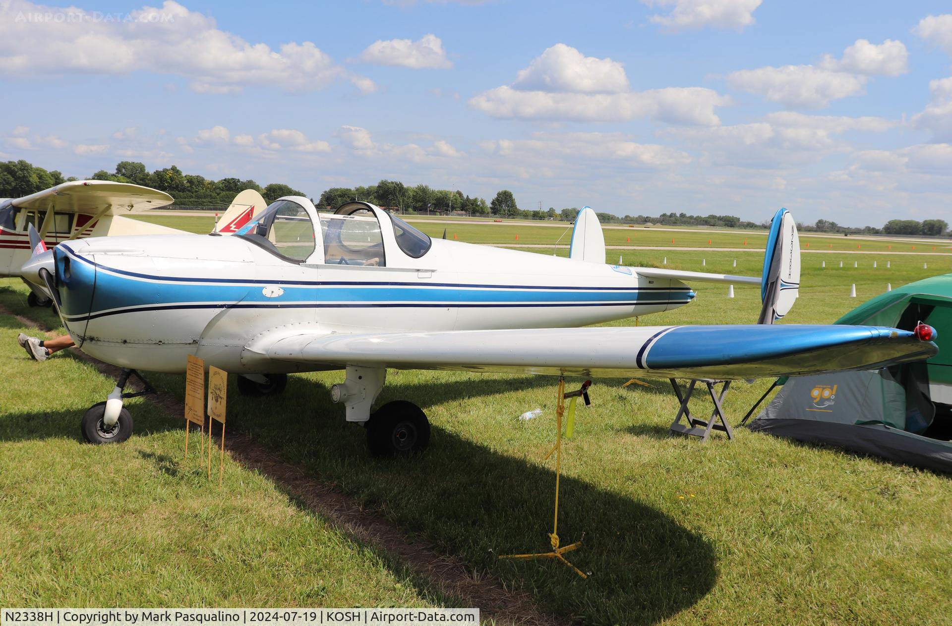 N2338H, 1946 Engineering & Research 415-C C/N 2963, Ercoupe 415-C