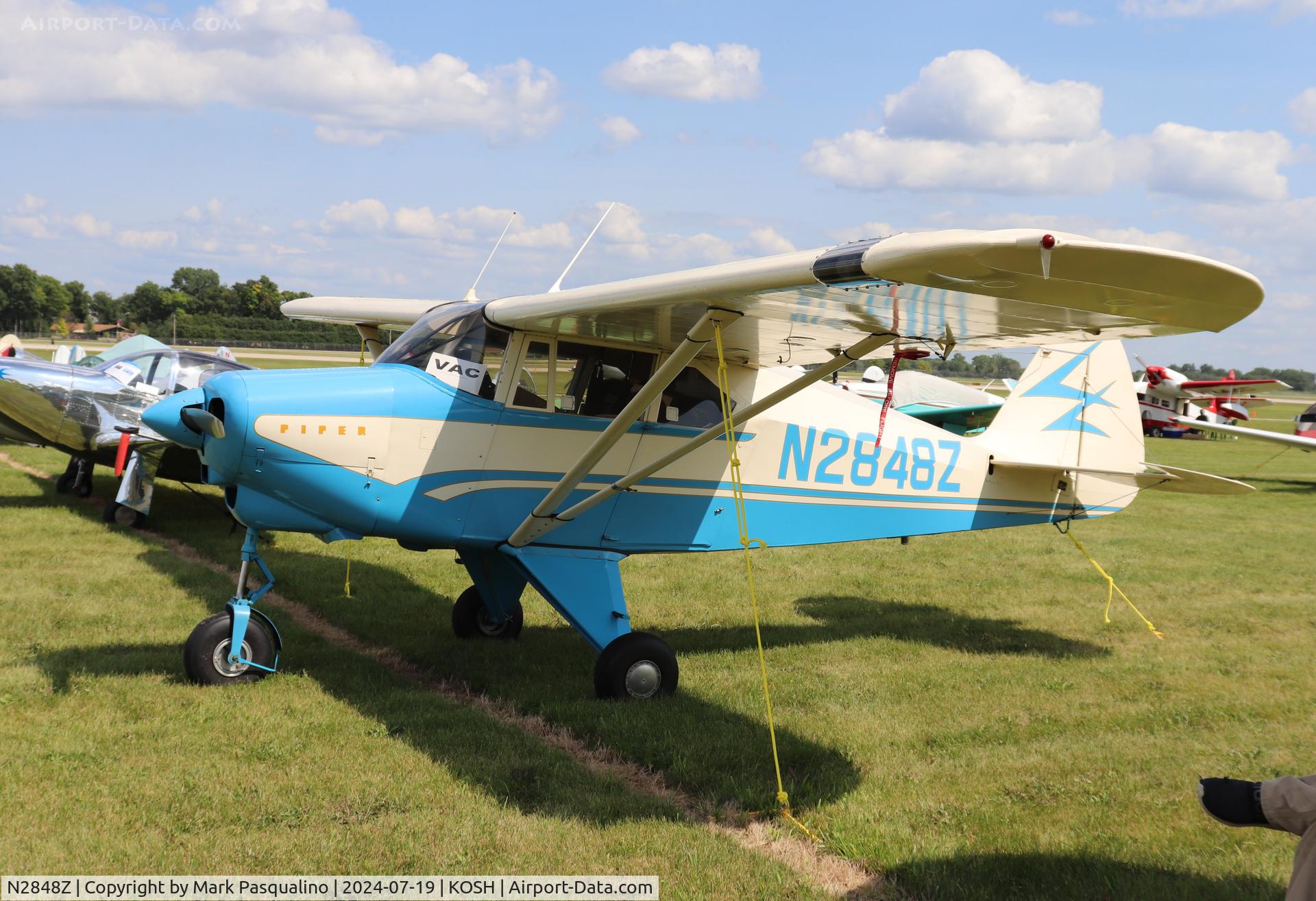 N2848Z, 1959 Piper PA-22-150 C/N 22-6844, Piper PA-22-150