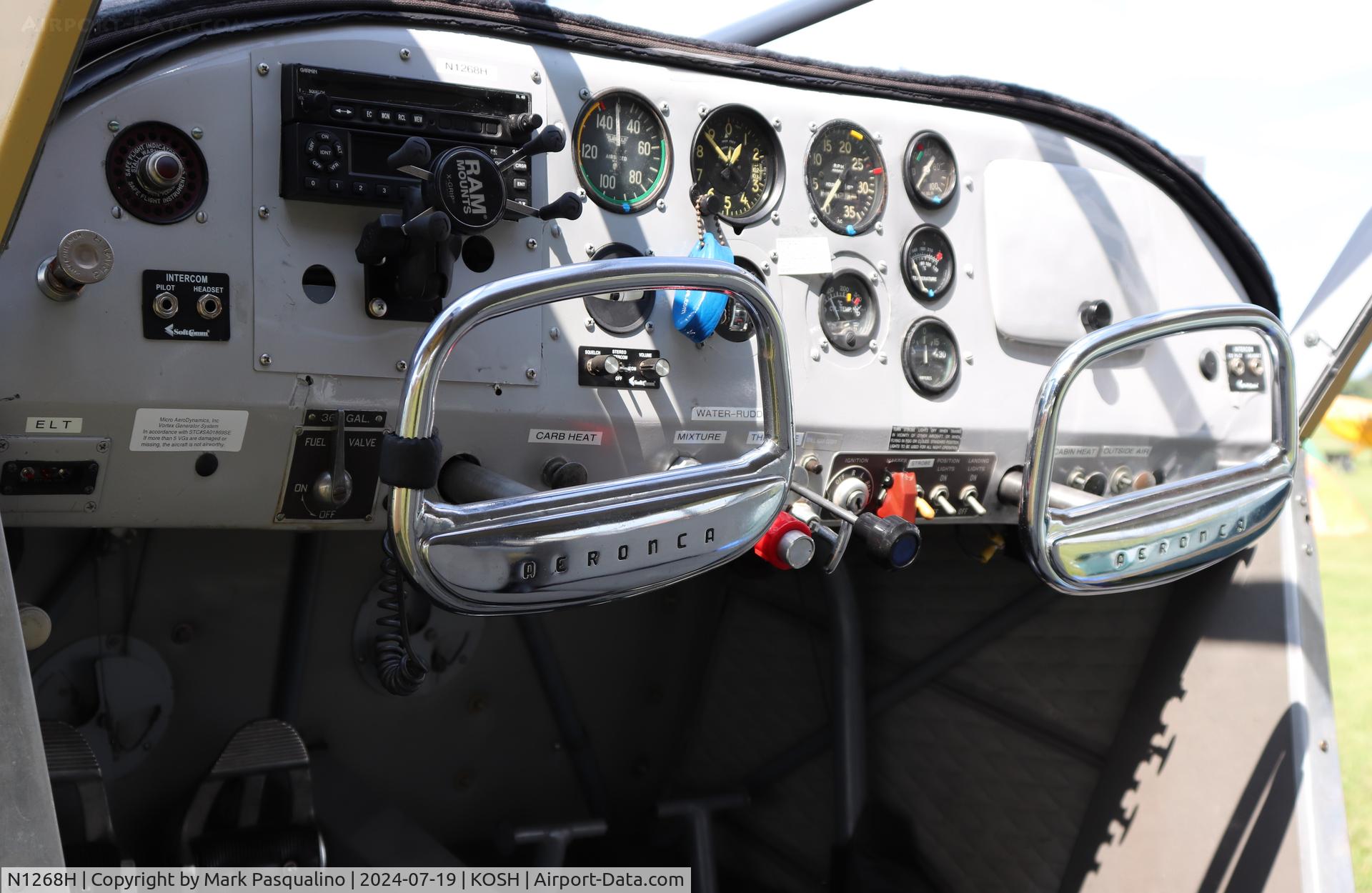 N1268H, 1948 Aeronca S15AC C/N 15AC-282, Aeronca S15AC