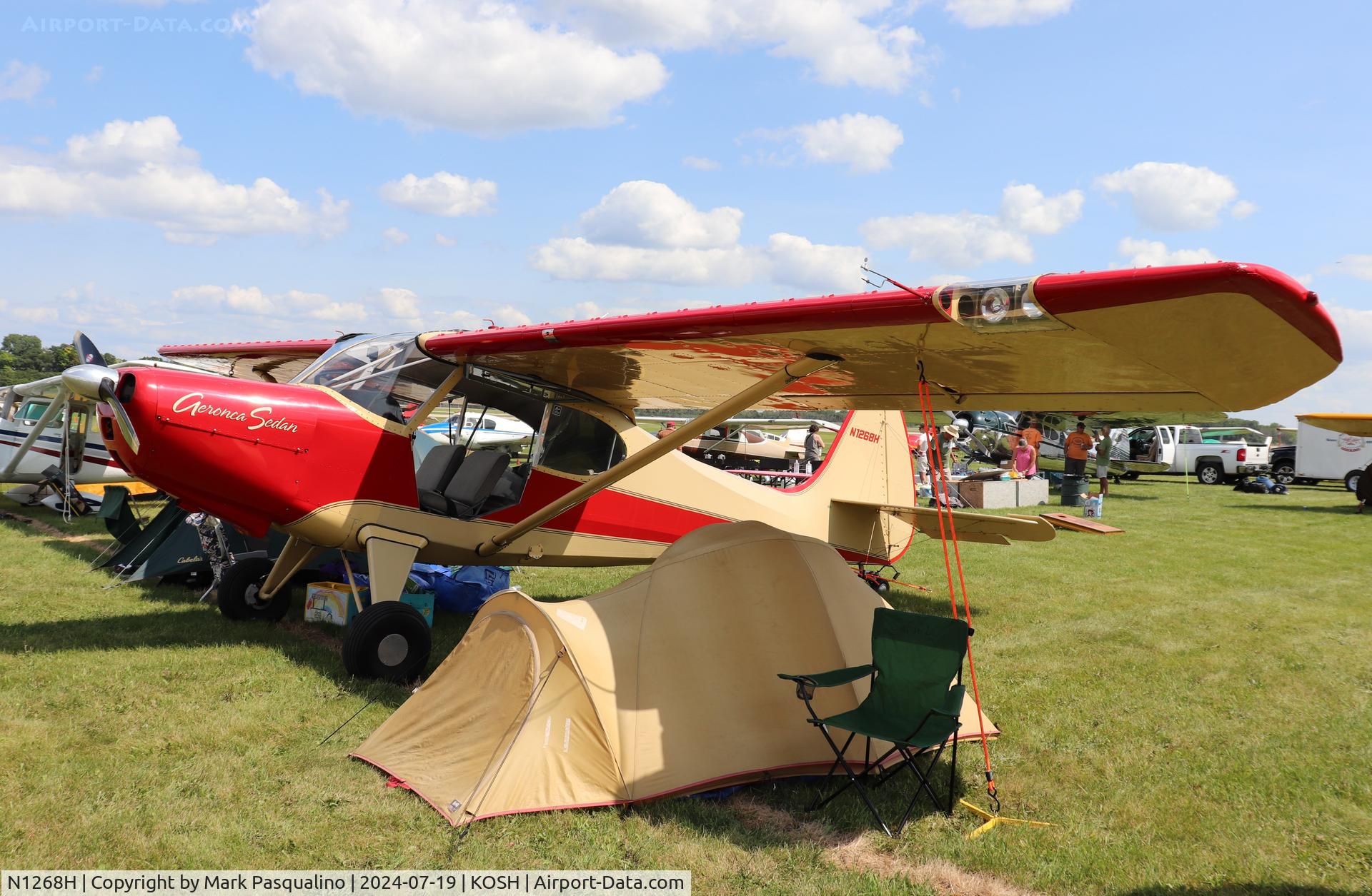 N1268H, 1948 Aeronca S15AC C/N 15AC-282, Aeronca S15AC