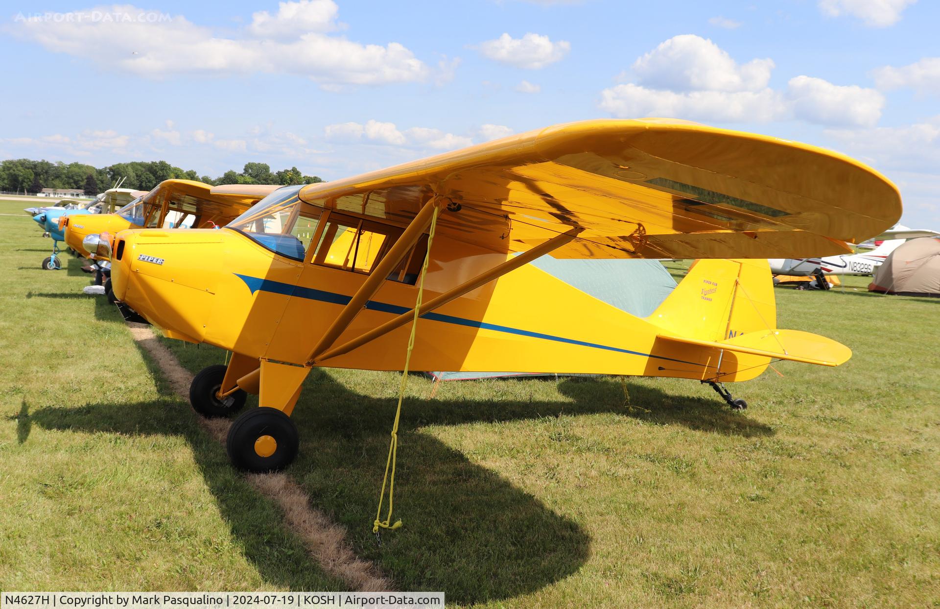 N4627H, 1948 Piper PA-17 Vagabond C/N 17-42, Piper PA-17