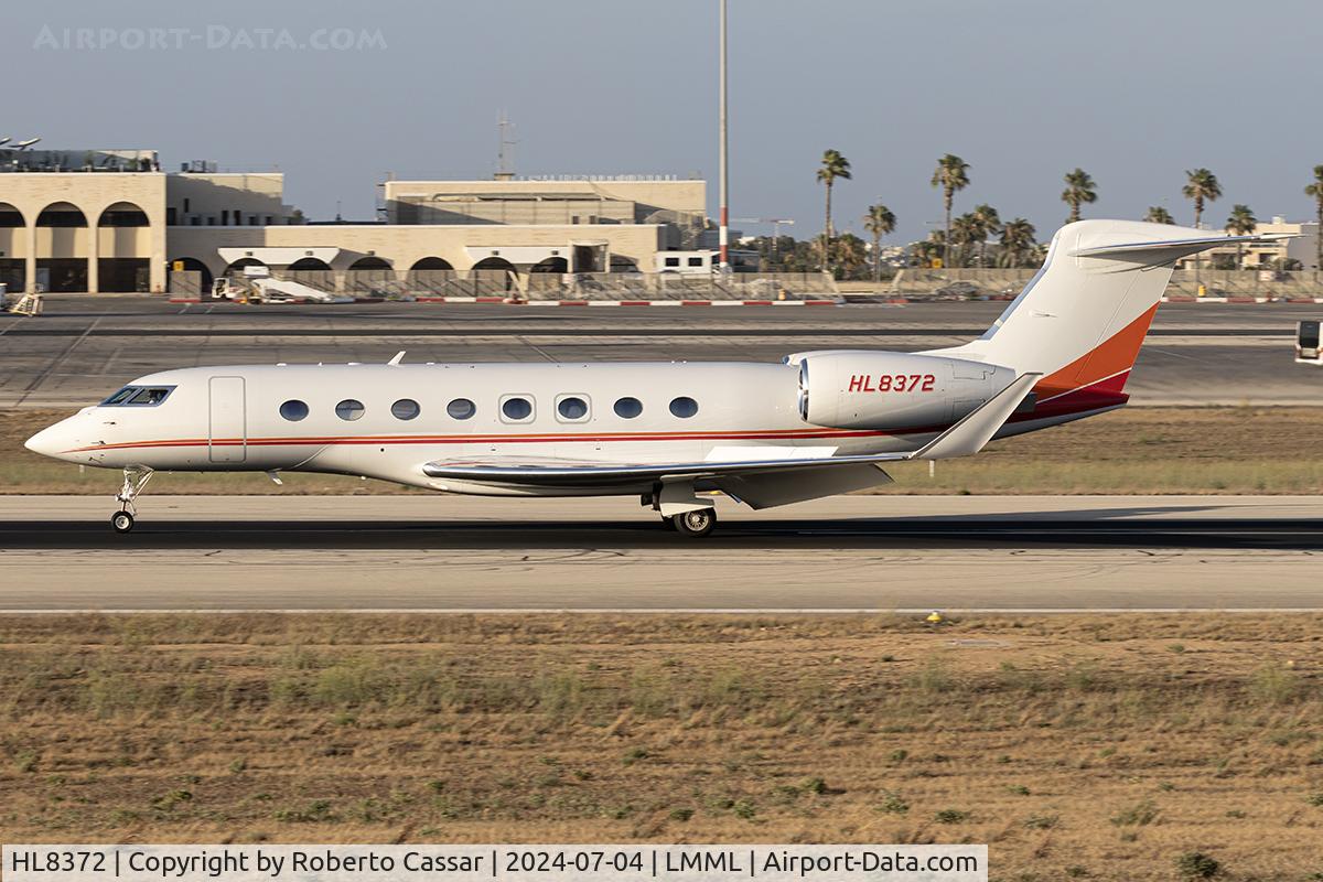 HL8372, 2019 Gulfstream G-VI (G650ER) C/N 6378, Runway 31