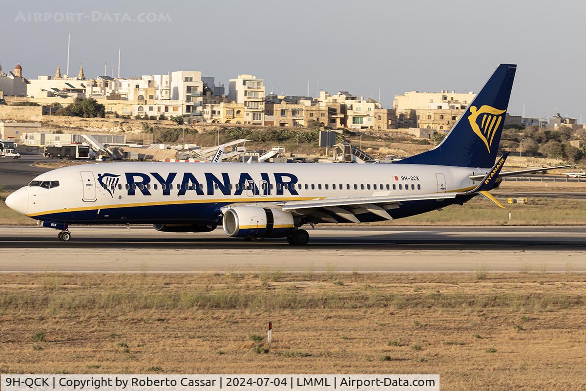 9H-QCK, 2016 Boeing 737-8AS C/N 62691, Runway 31