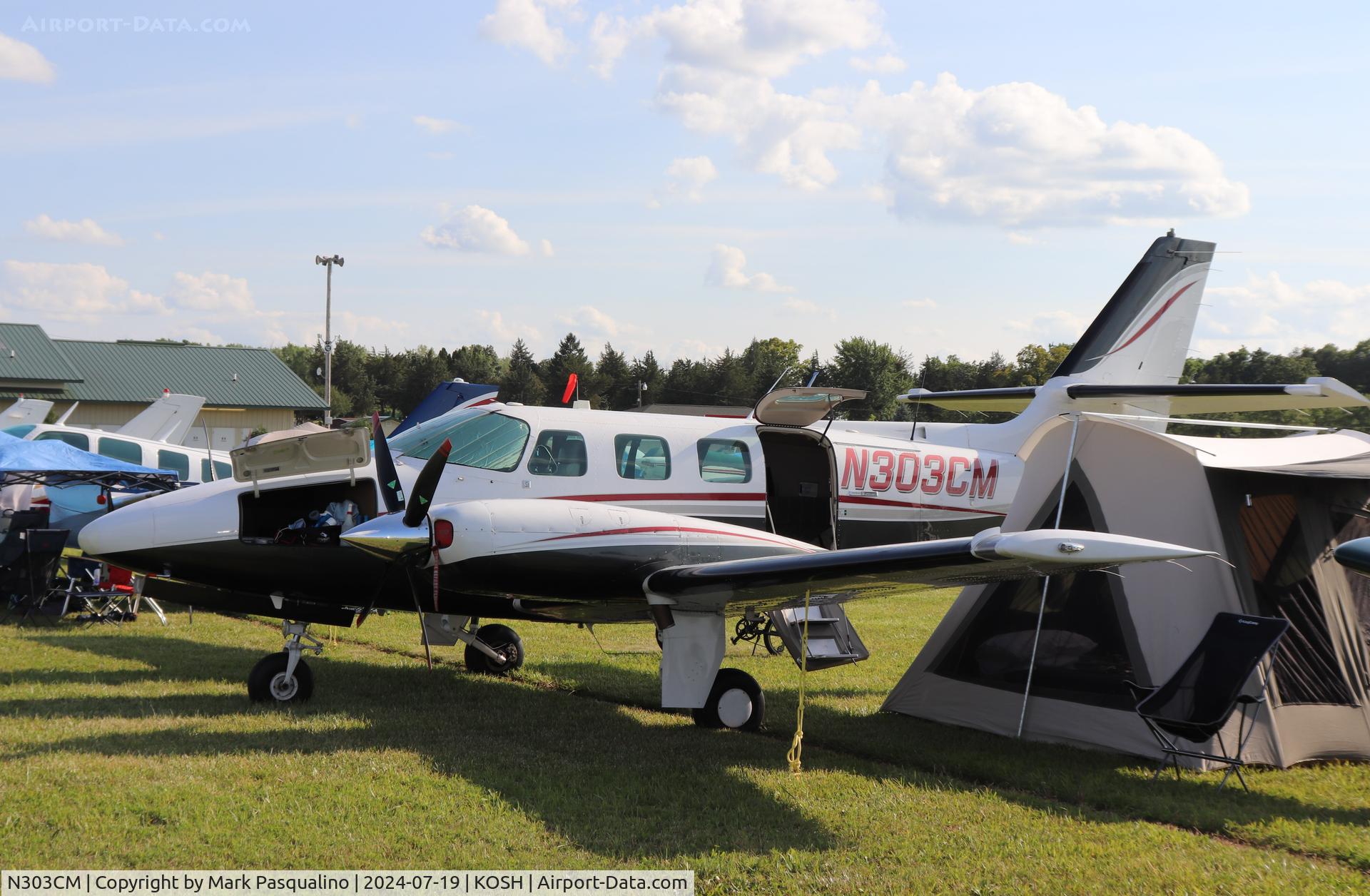 N303CM, 1984 Cessna T303 Crusader C/N T30300296, Cessna T303