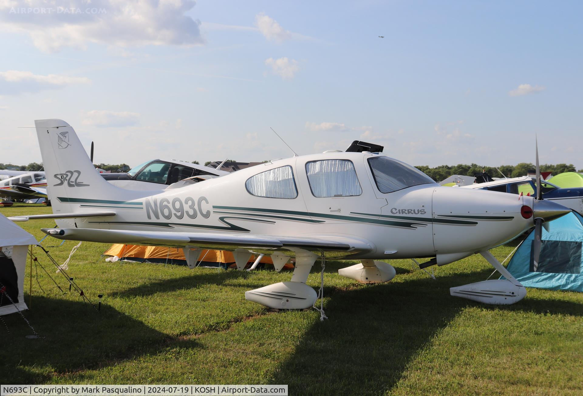 N693C, 2002 Cirrus SR22 C/N 0438, Cirrus SR22