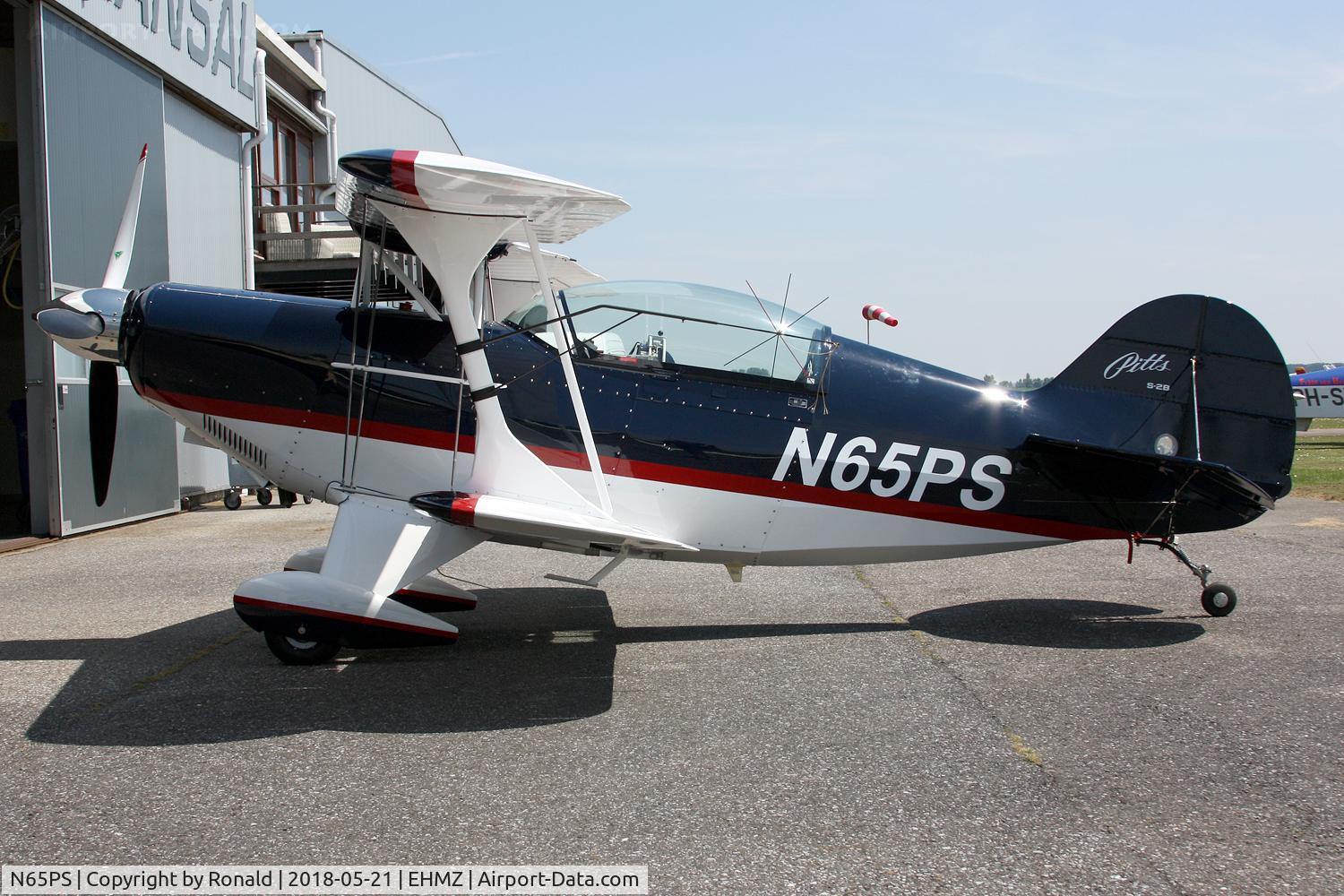 N65PS, 1993 Aviat Pitts S-2B Special C/N 5275, at ehmz