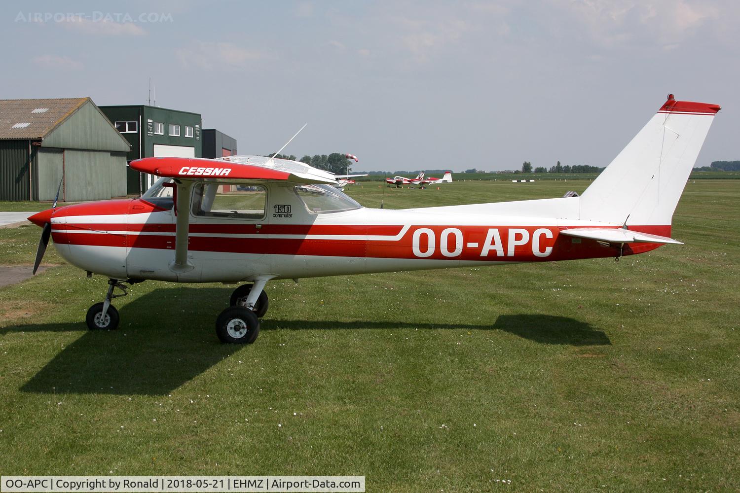 OO-APC, 1976 Cessna 150M C/N 15078295, at ehmz