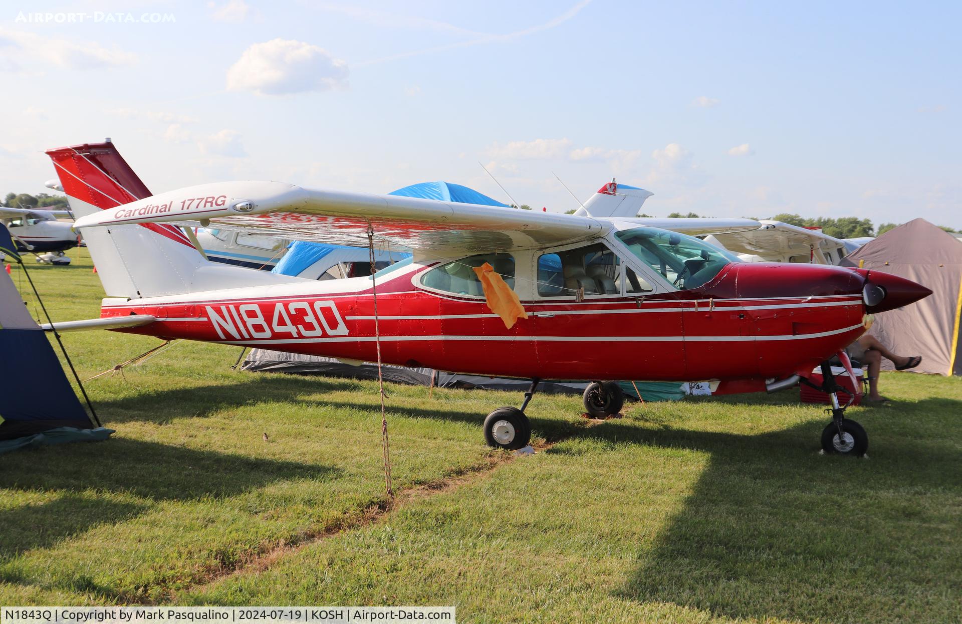 N1843Q, 1972 Cessna 177RG Cardinal C/N 177RG0243, Cessna 177RG