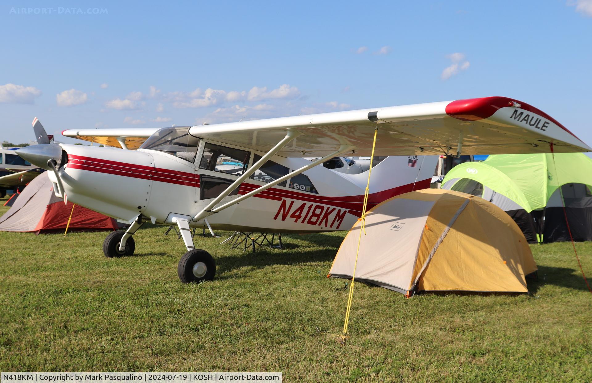 N418KM, 2002 Maule M-7-235C Orion C/N 25075C, Maule M-7-235C