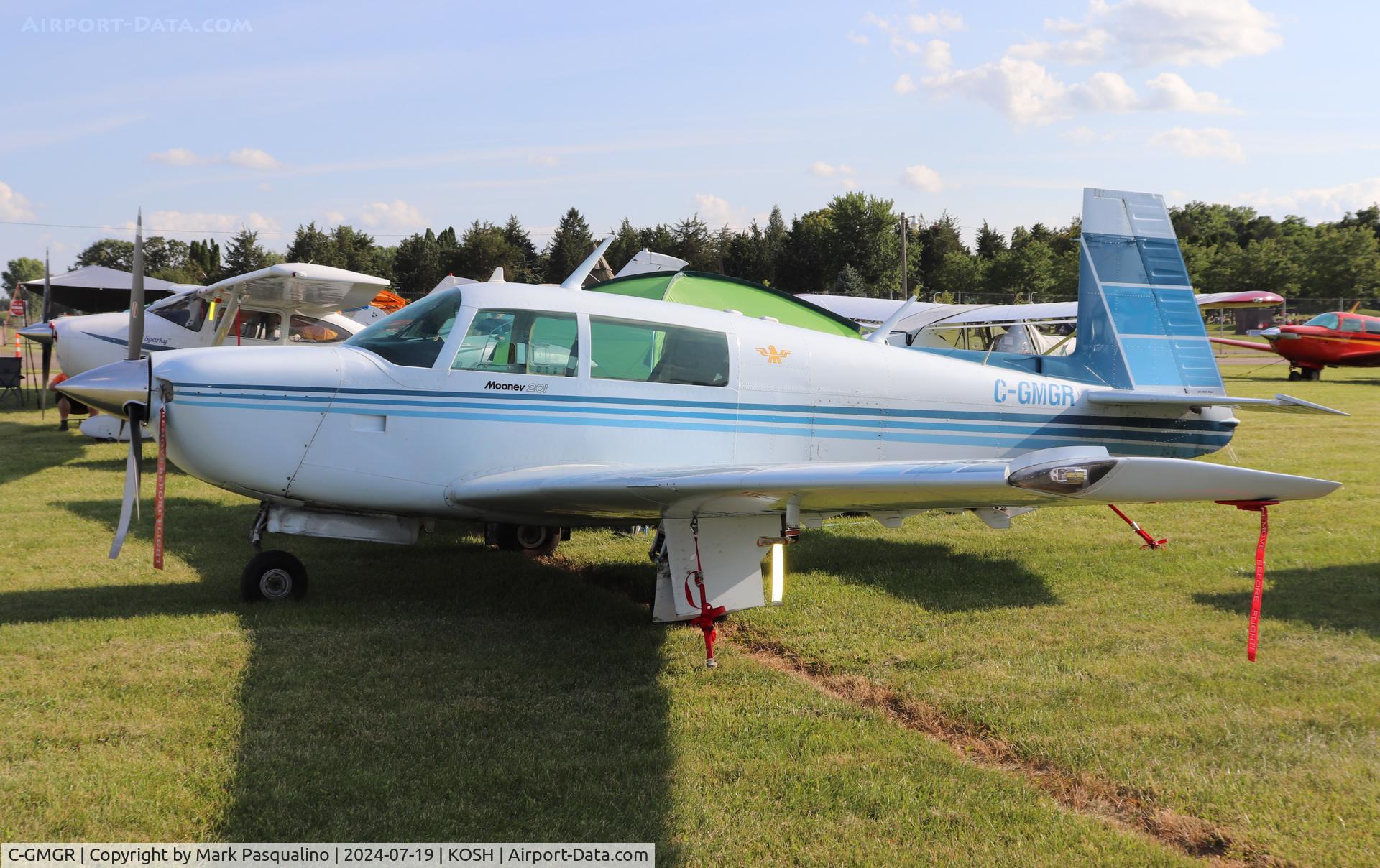 C-GMGR, 1981 Mooney M20J 201 C/N 24-1166, Mooney M20J