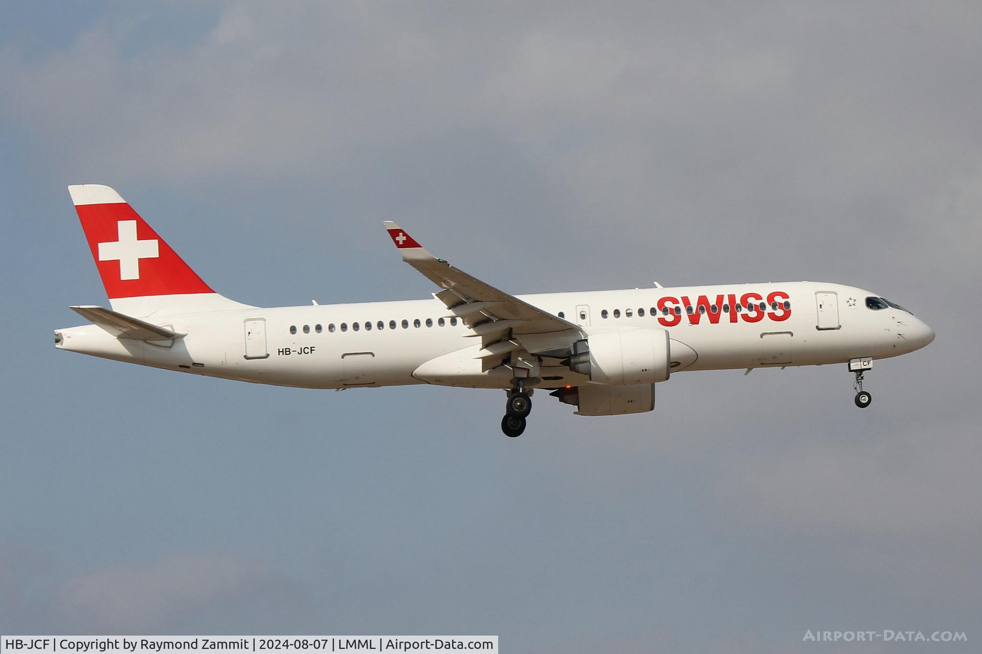 HB-JCF, 2017 Bombardier CSeries CS300 (BD-500-1A11) C/N 55015, Bombardier CSeries CS300 HB-JCF Swiss