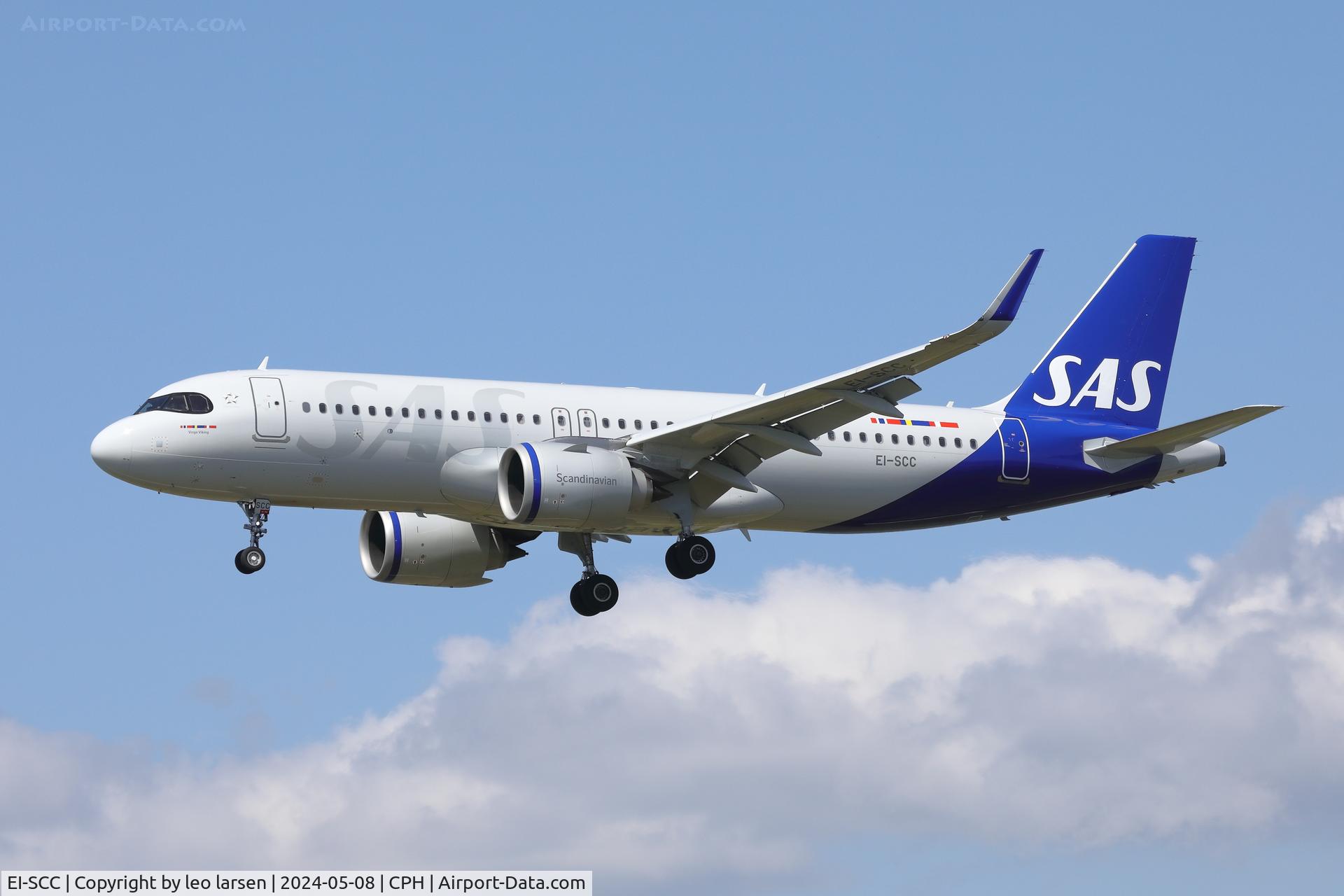 EI-SCC, 2023 Airbus A320-251N C/N 11796, Copenhagen 8.5.2024