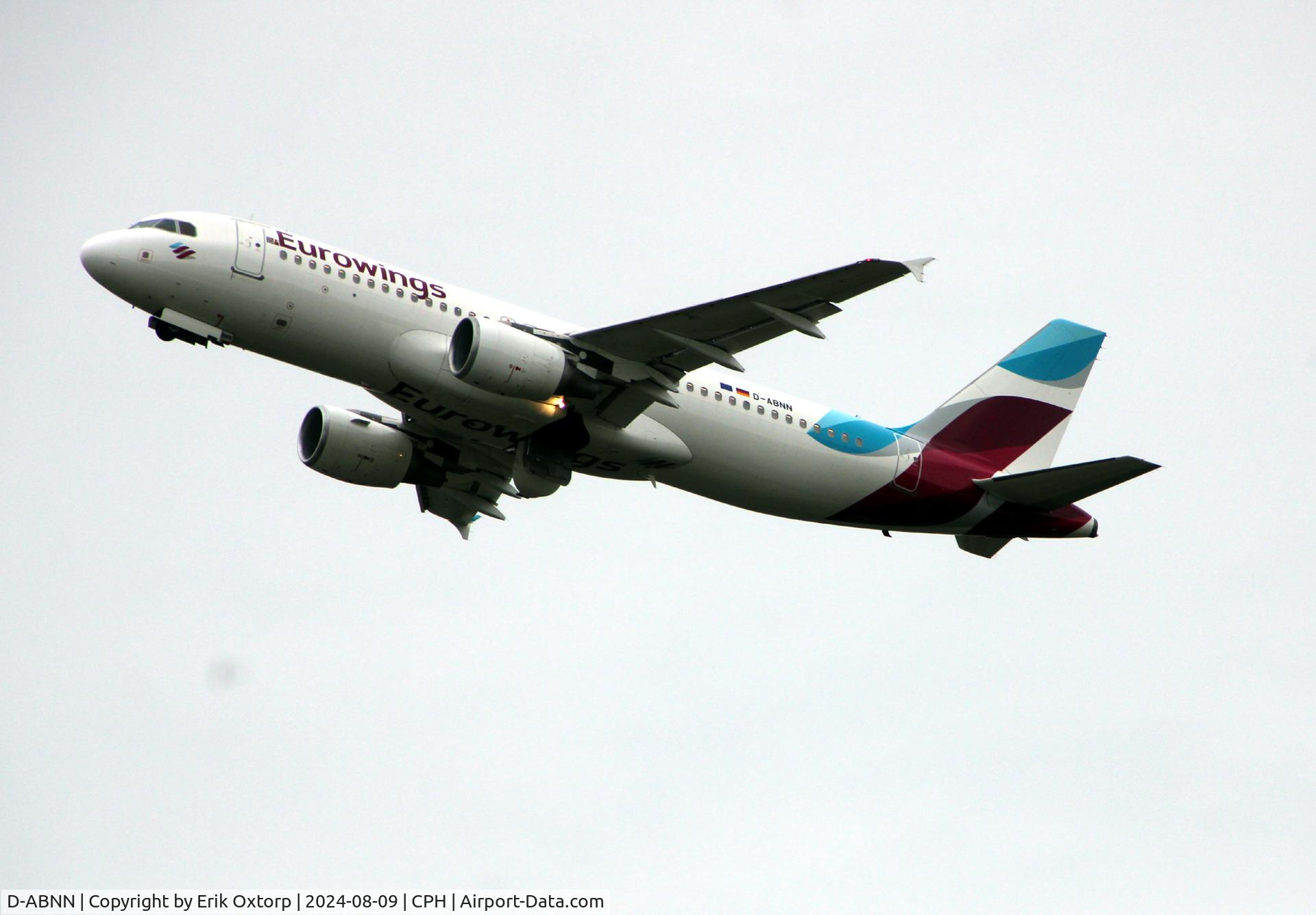 D-ABNN, 2002 Airbus A320-214 C/N 1889, D-ABNN taking off rw 22R