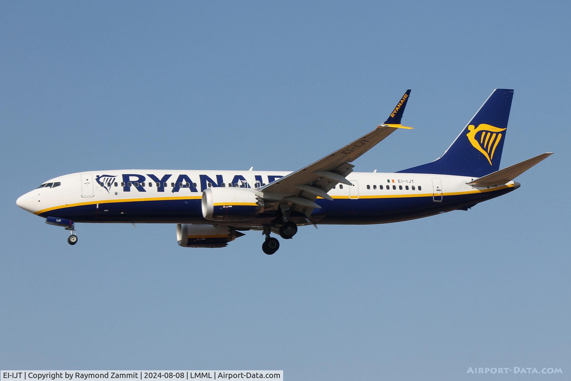 EI-IJT, 2024 Boeing 737-8 MAX 200 C/N 67097, B737-8 MAX EI-IJT Ryanair