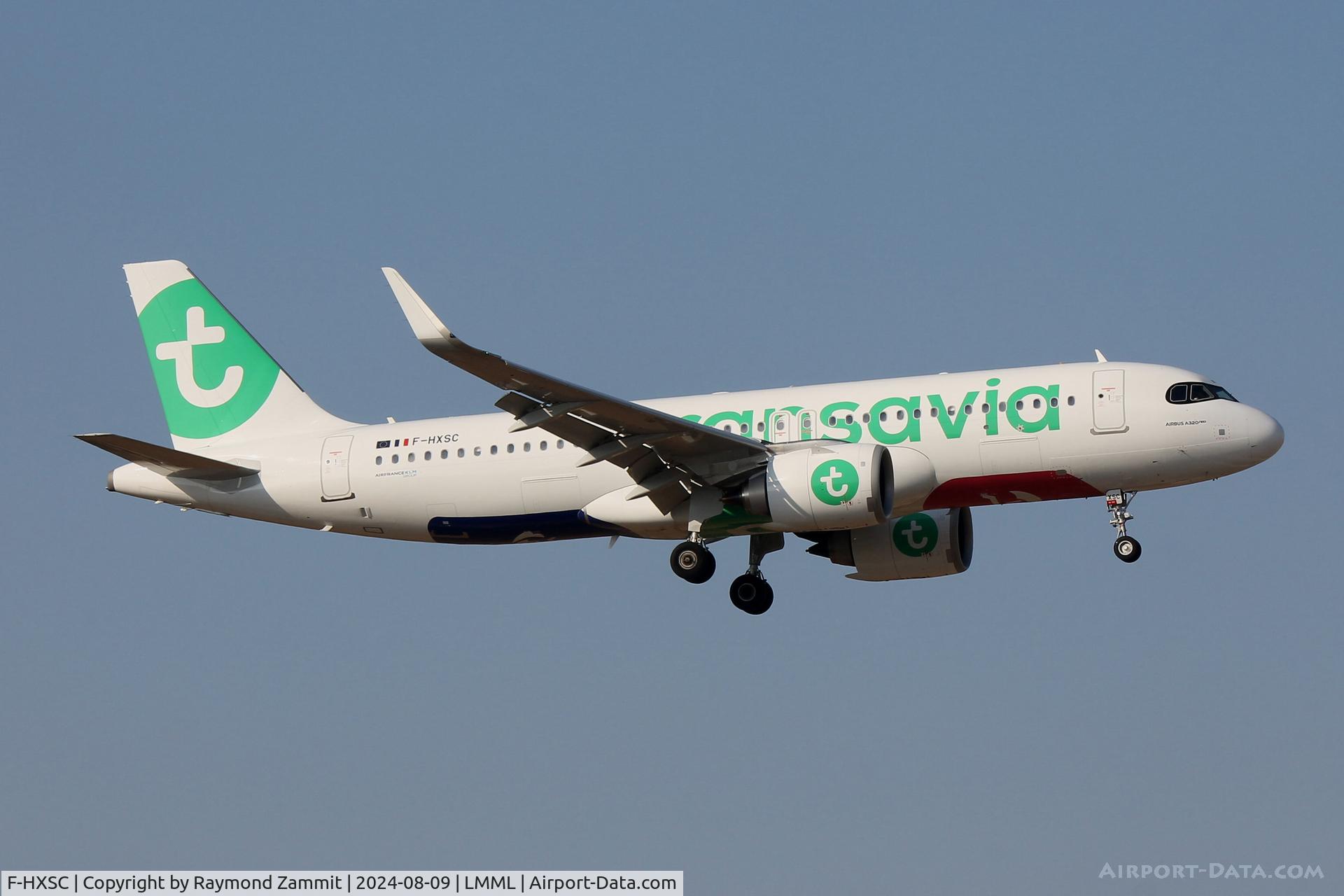 F-HXSC, Airbus 320-252N C/N 12076, A320Neo F-HXSC Transavia France