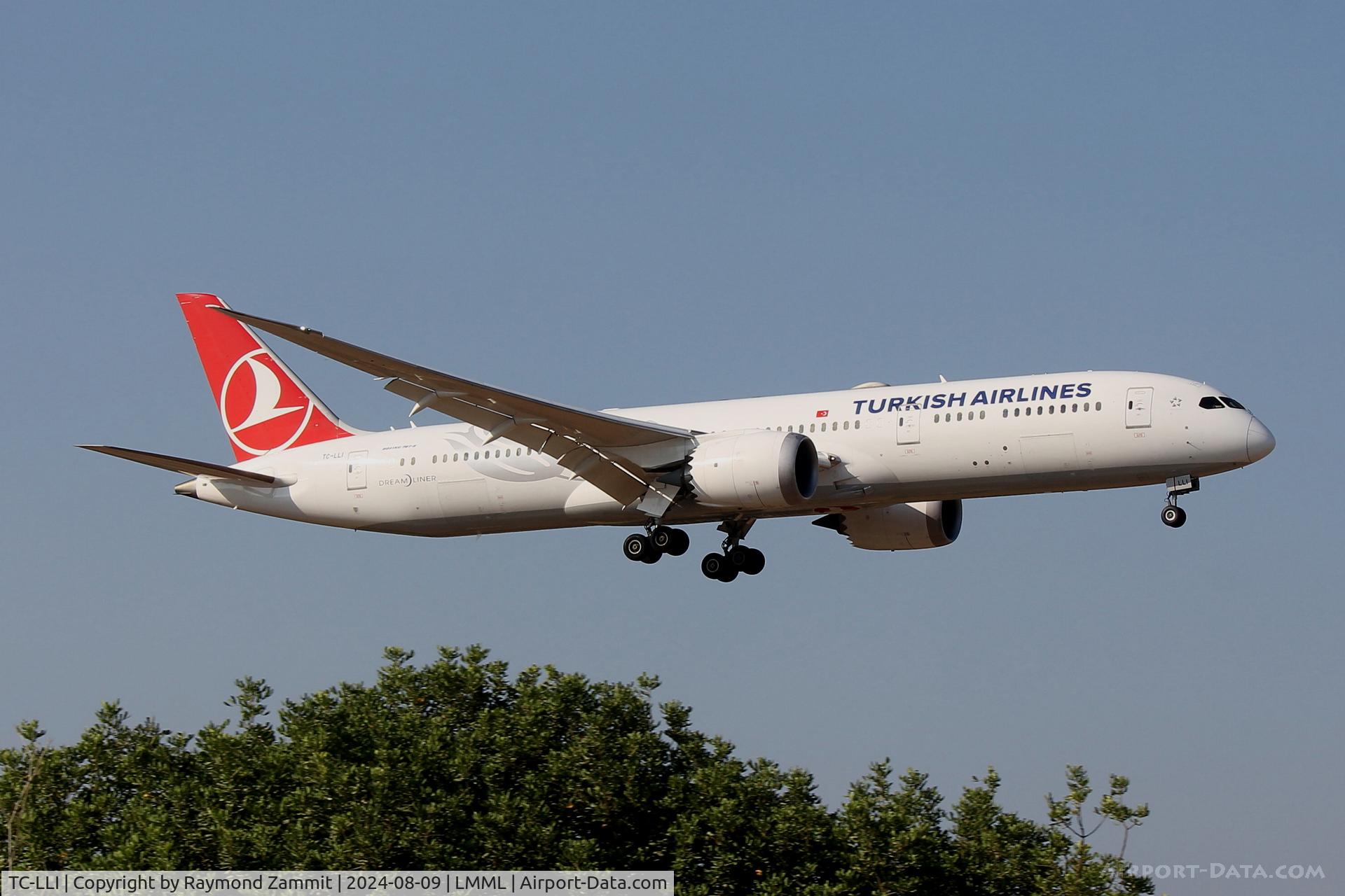 TC-LLI, Boeing 787-9 Dreamliner Dreamliner C/N 65809, B787-9 Dreamliner TC-LLI Turkish Airlines