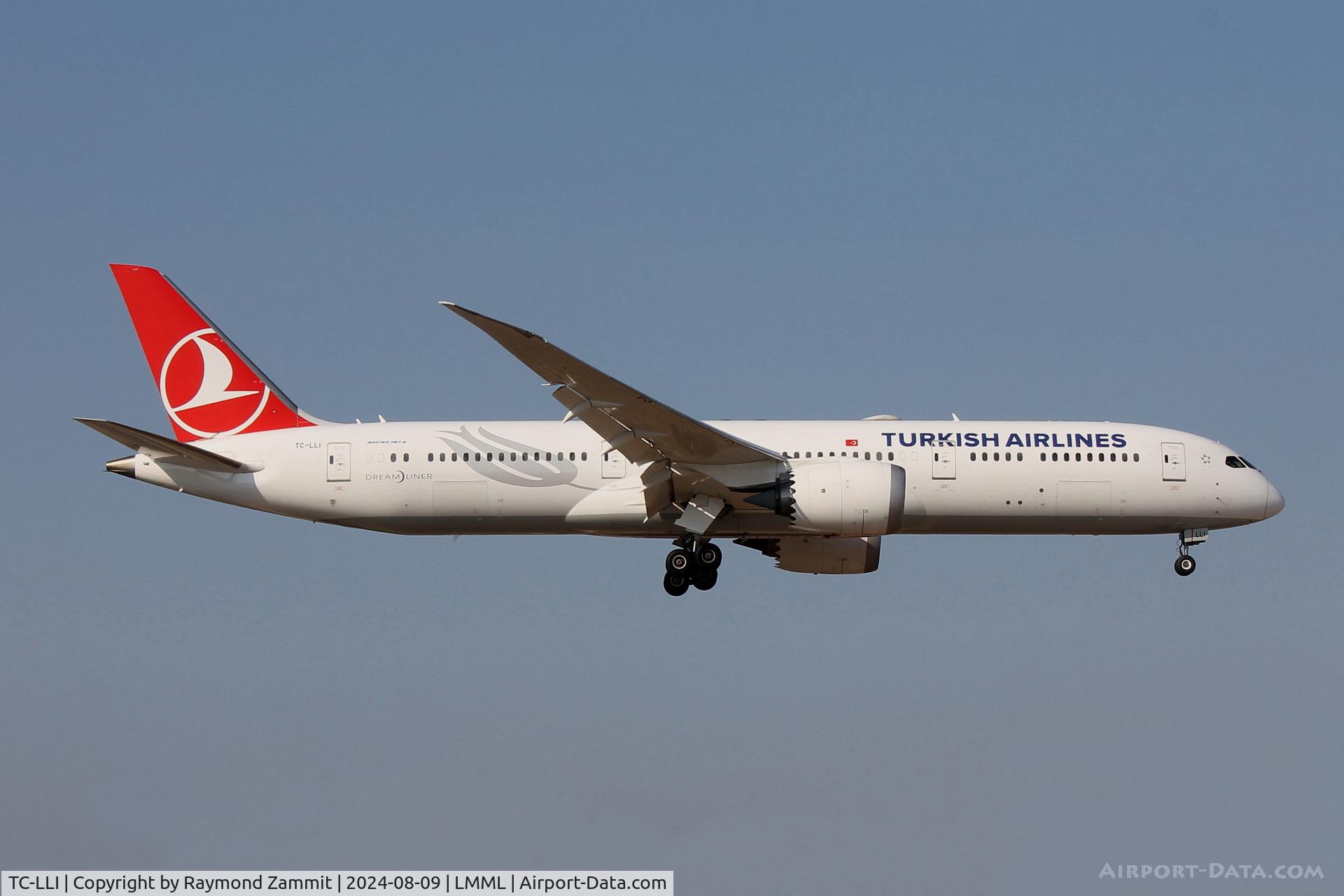 TC-LLI, Boeing 787-9 Dreamliner Dreamliner C/N 65809, B787-9 Dreamliner TC-LLI Turkish Airlines