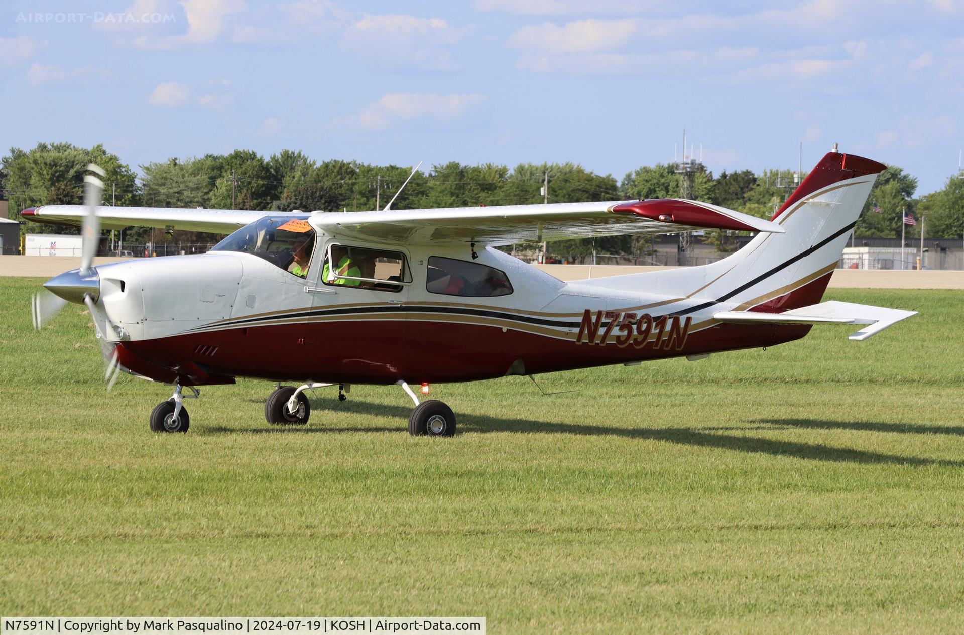 N7591N, Cessna T210N Turbo Centurion C/N 21063240, Cessna T210N