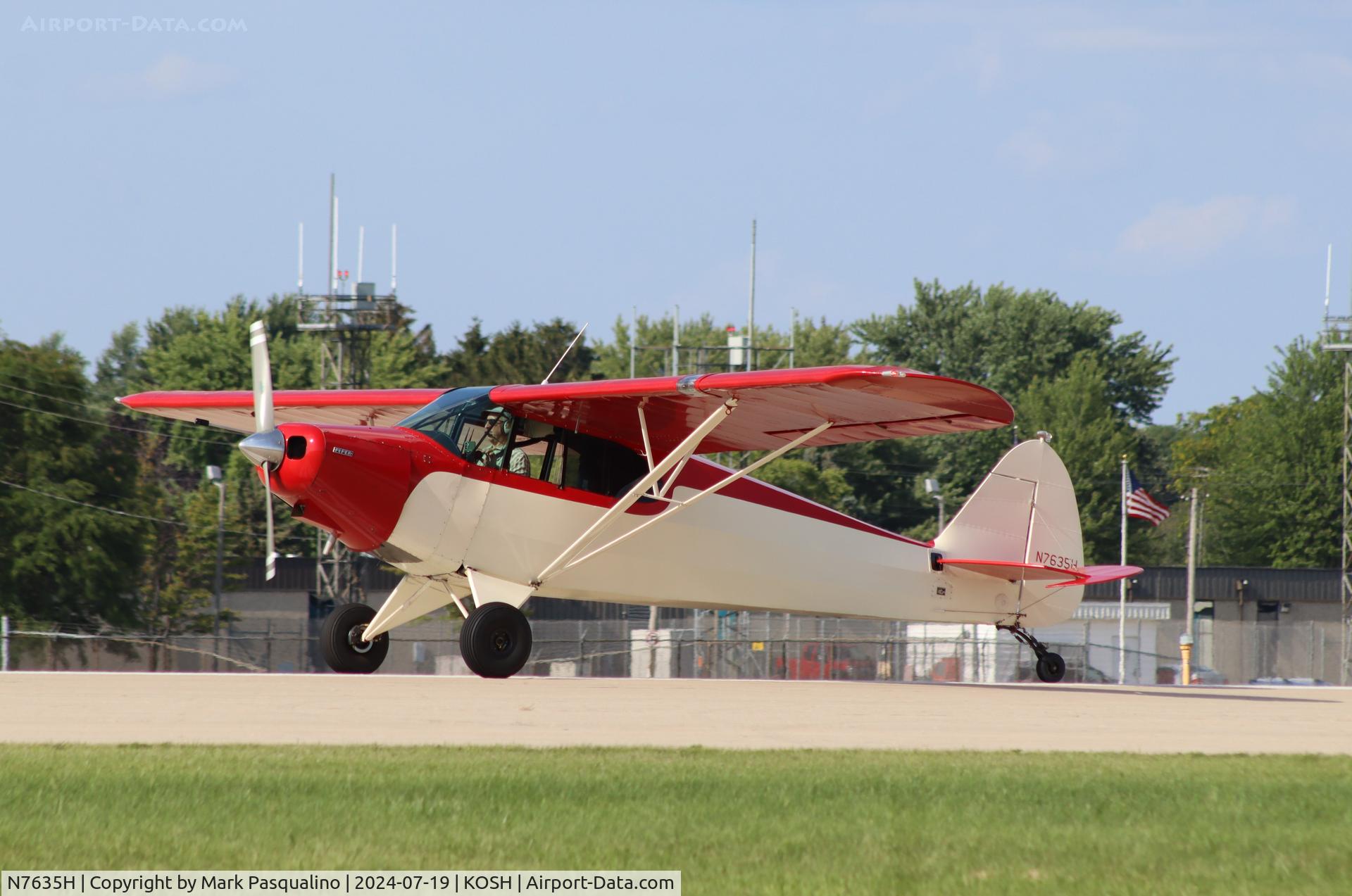 N7635H, 1946 Piper PA-12 Super Cruiser C/N 12-510, Piper PA-12