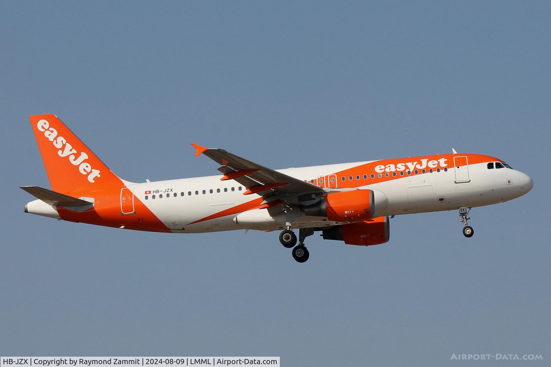 HB-JZX, 2009 Airbus A320-214 C/N 4157, A320 HB-JZX Easyjet Switzerland