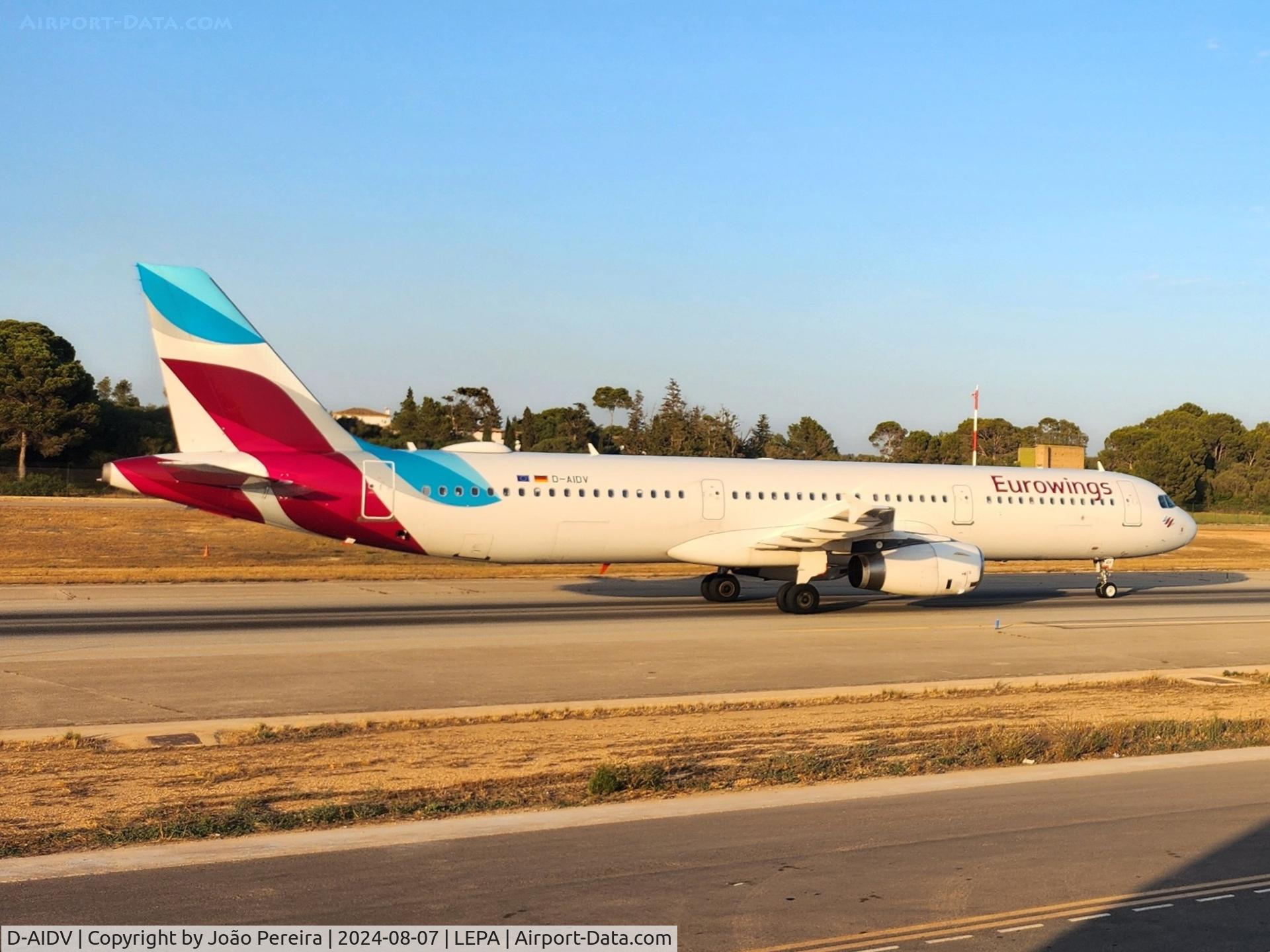 D-AIDV, 2012 Airbus A321-231 C/N 5413, Eurowings A321 at PMI