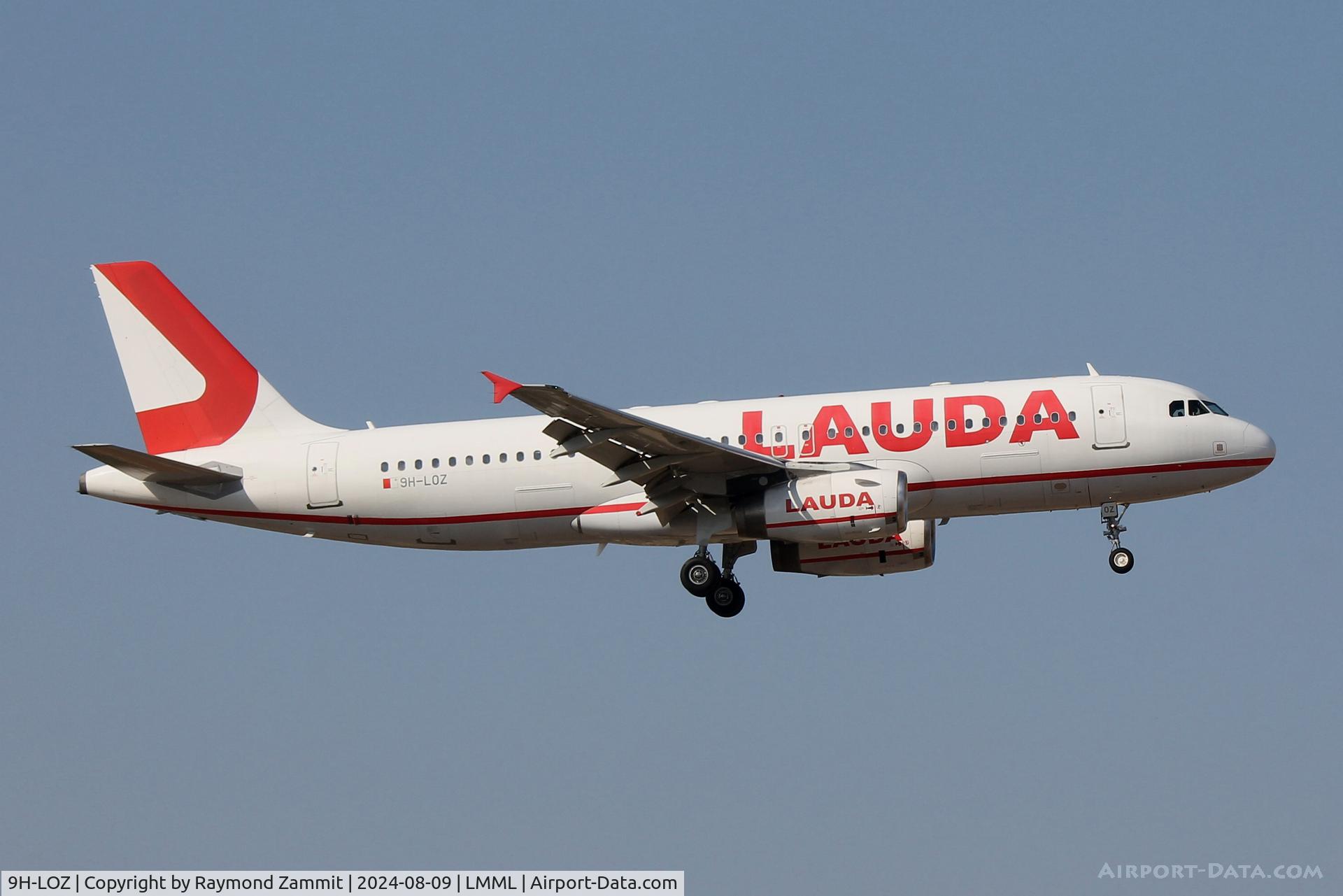 9H-LOZ, 2006 Airbus A320-232 C/N 2838, A320 9H-LOZ Lauda Europe