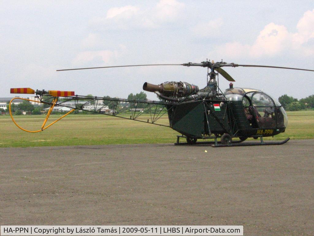 HA-PPN, Sud Aviation SA-318C Alouette II C/N 2100, Waiting for take off