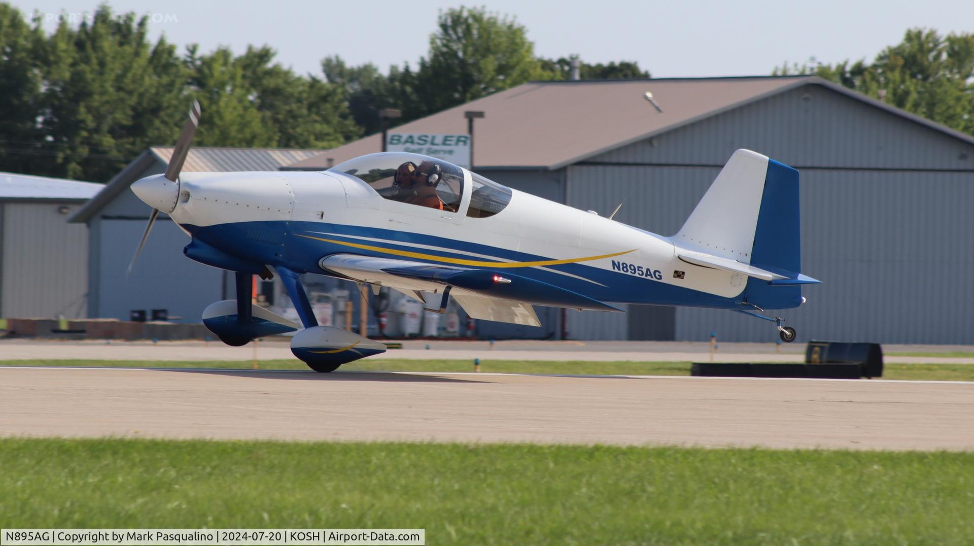 N895AG, Vans RV-6 C/N 25235, Vans RV-6