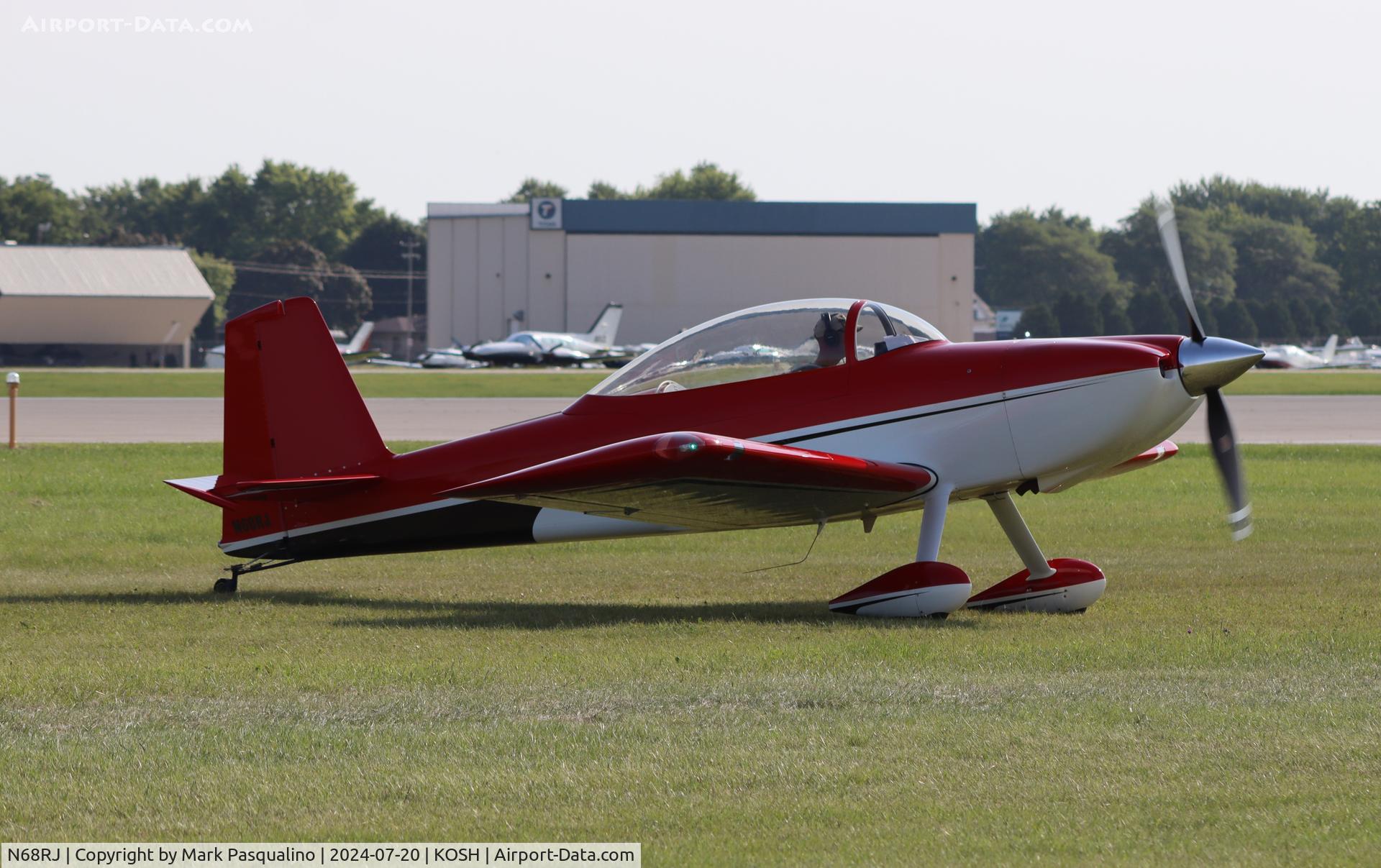 N68RJ, 2008 Vans RV-8 C/N 82516, Vans RV-8