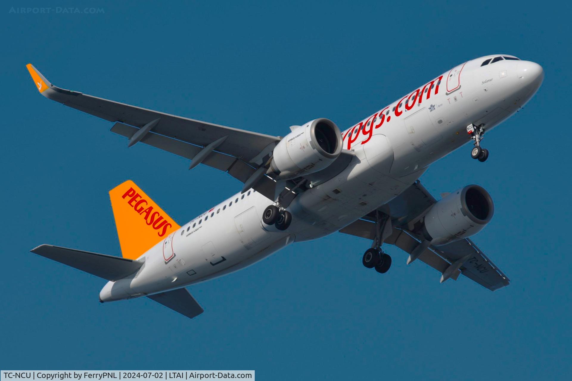 TC-NCU, 2021 Airbus A320-251N C/N 10404, Arrival of Pegasus A320N