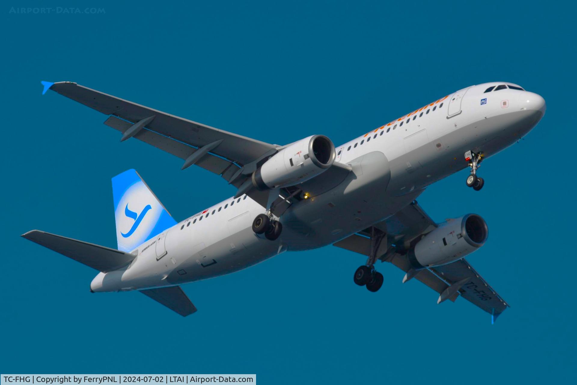 TC-FHG, 2006 Airbus A320-232 C/N 2922, Freebird Airlines A320
