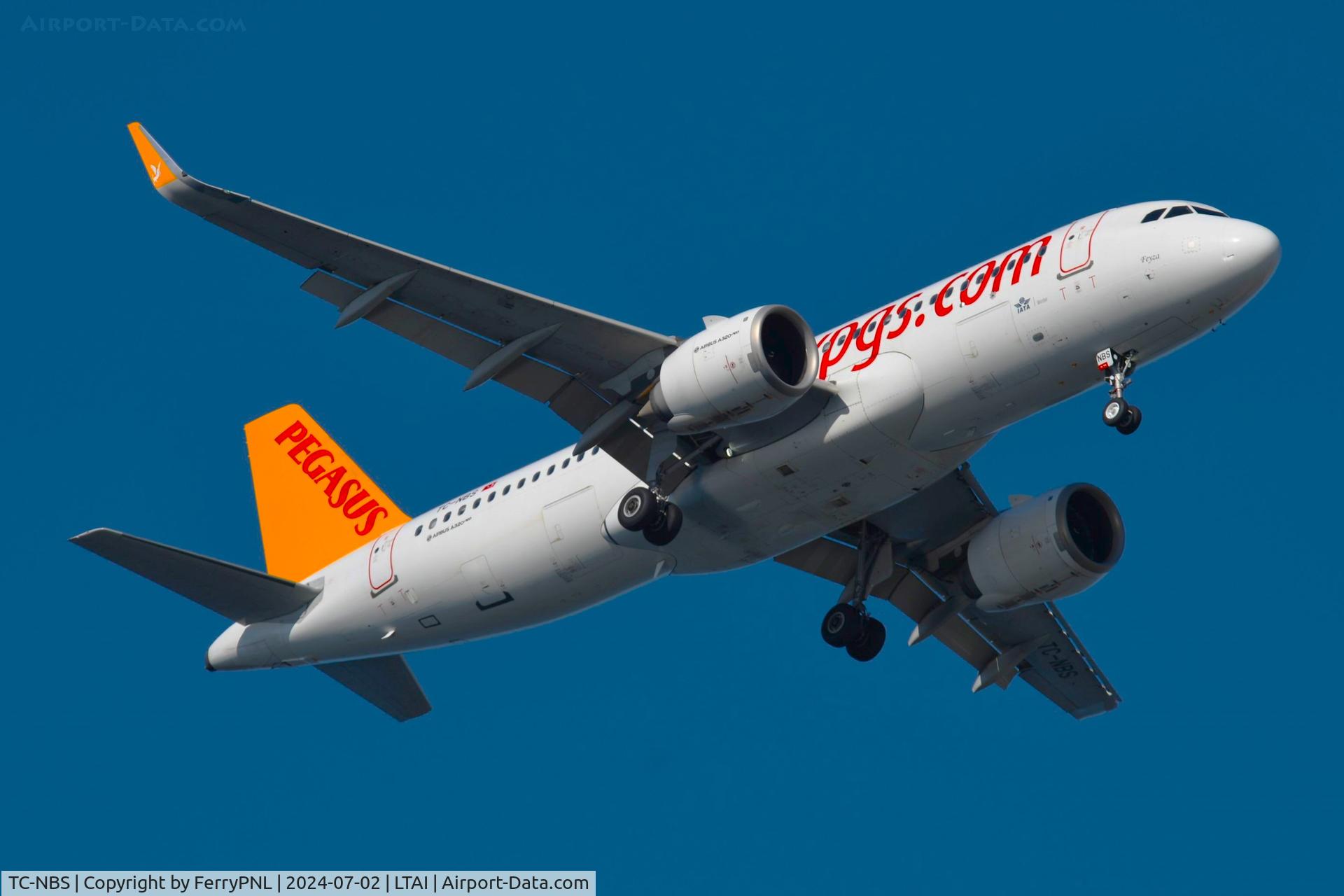 TC-NBS, 2018 Airbus A320-251N C/N 8198, Pegasus A320N