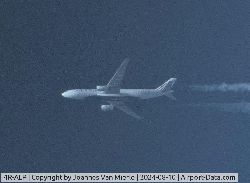 4R-ALP, 2015 Airbus A330-343 C/N 1669, UL503 CMB-LHR FL380 over Belgium