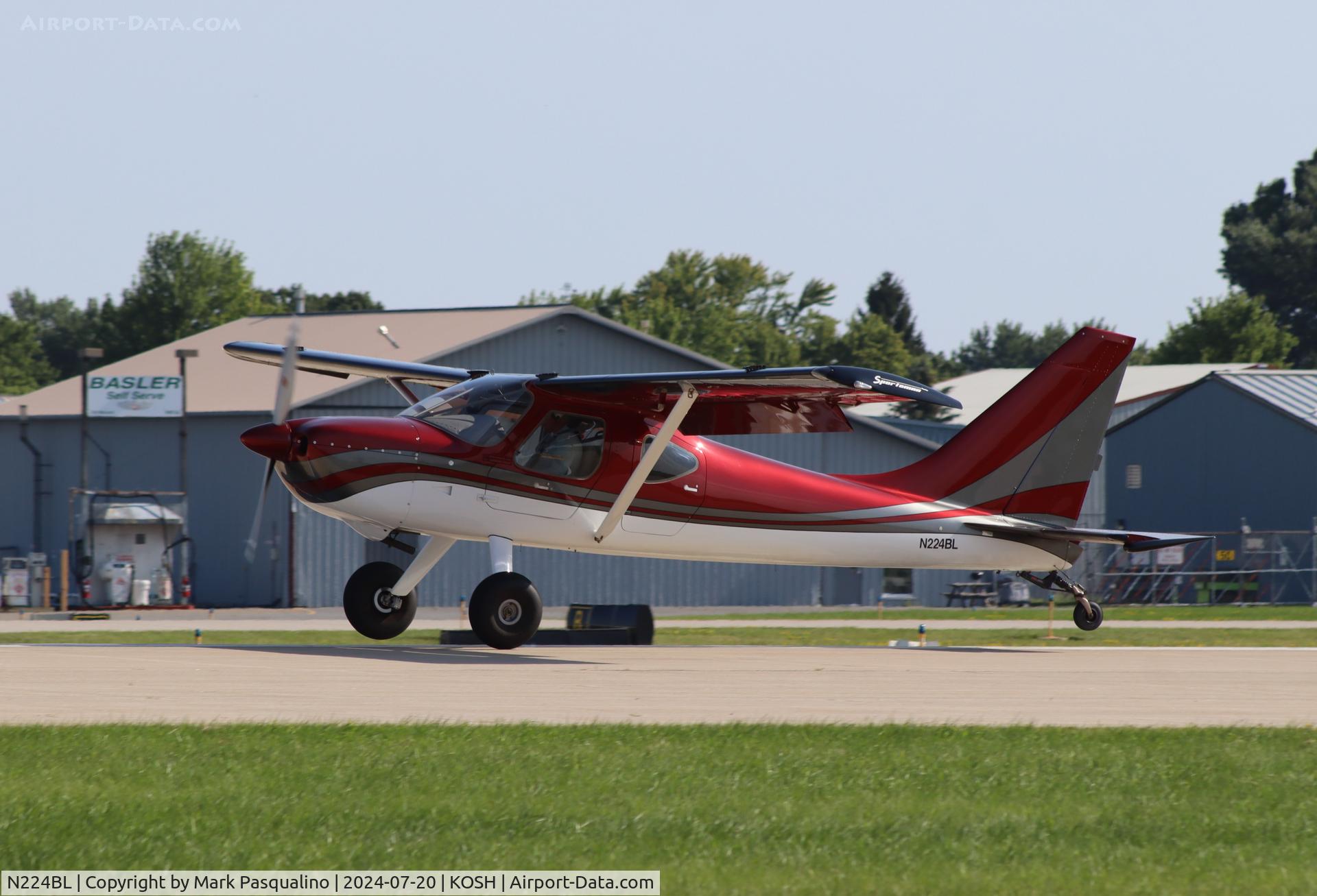 N224BL, 2013 Glasair GS-2 Sportsman C/N 7394, Glaair GS-2 Sportsman