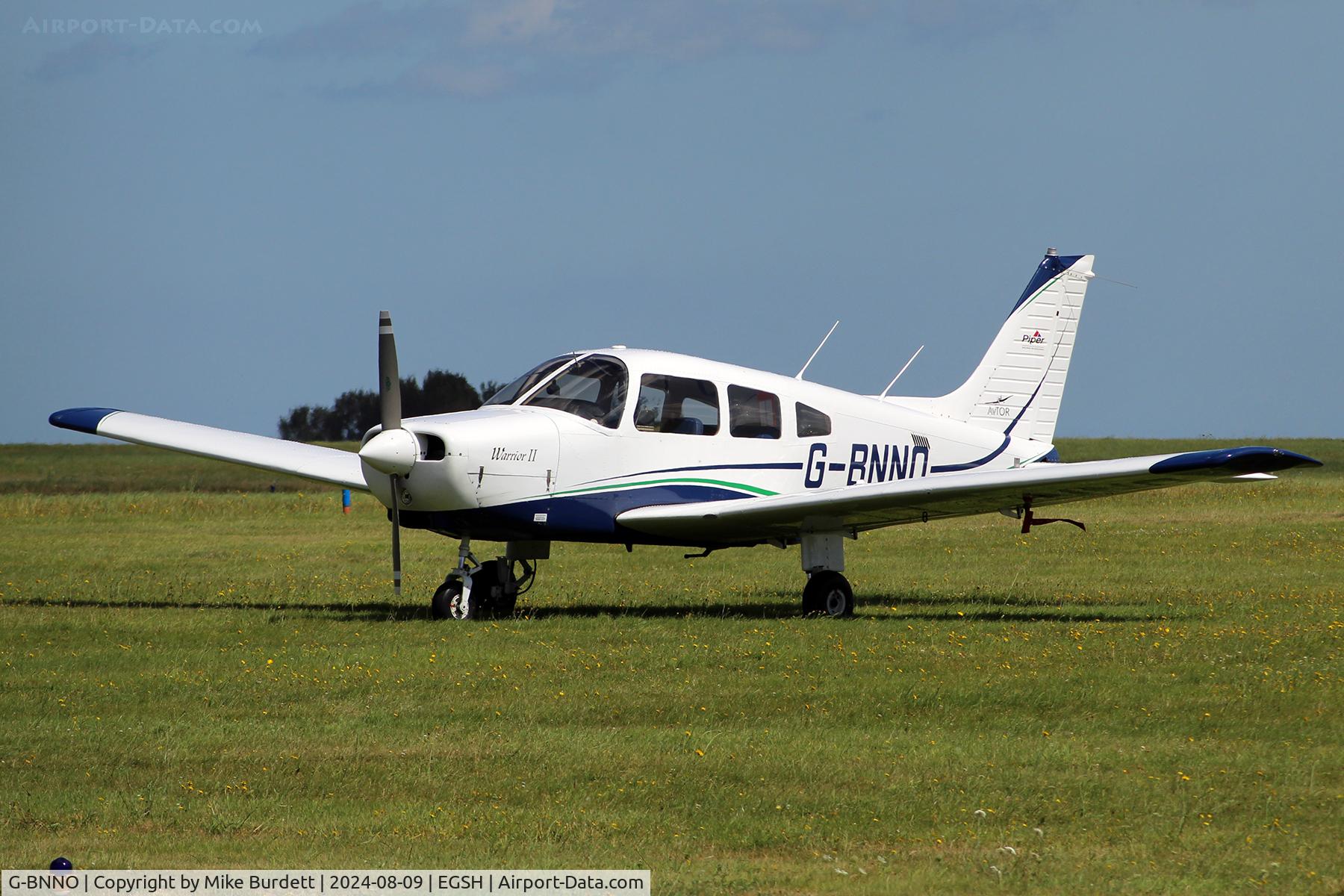 G-BNNO, 1981 Piper PA-28-161 Cherokee Warrior II C/N 28-8116099, Resident Aircraft